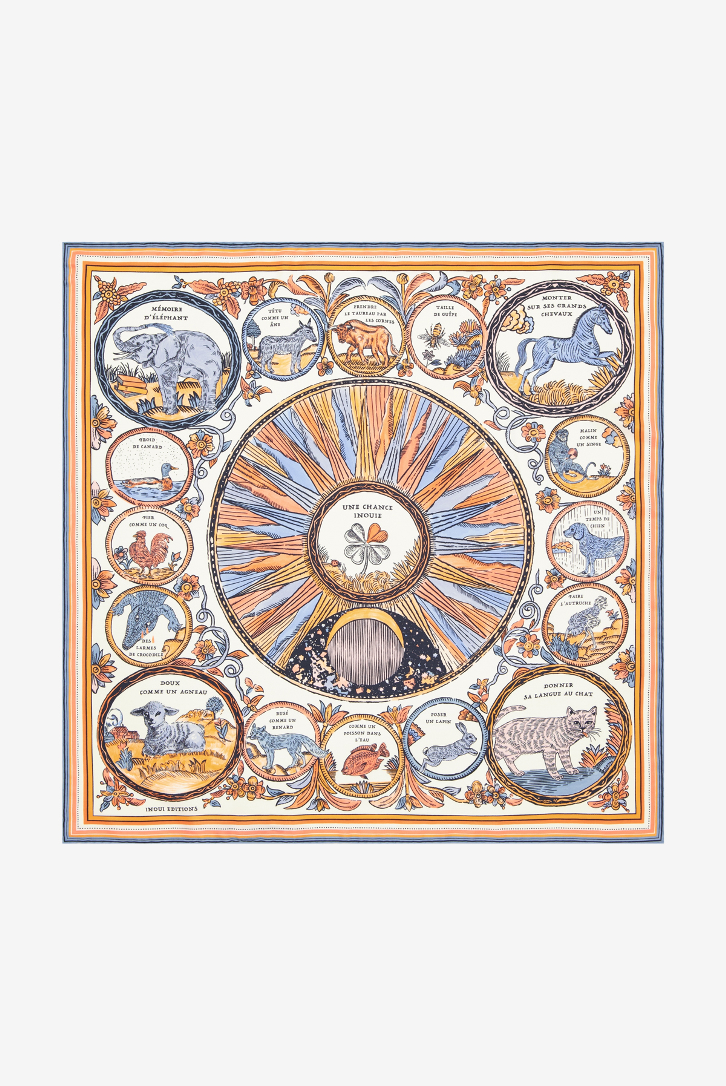Square 70 - Chance Inoui - Orange