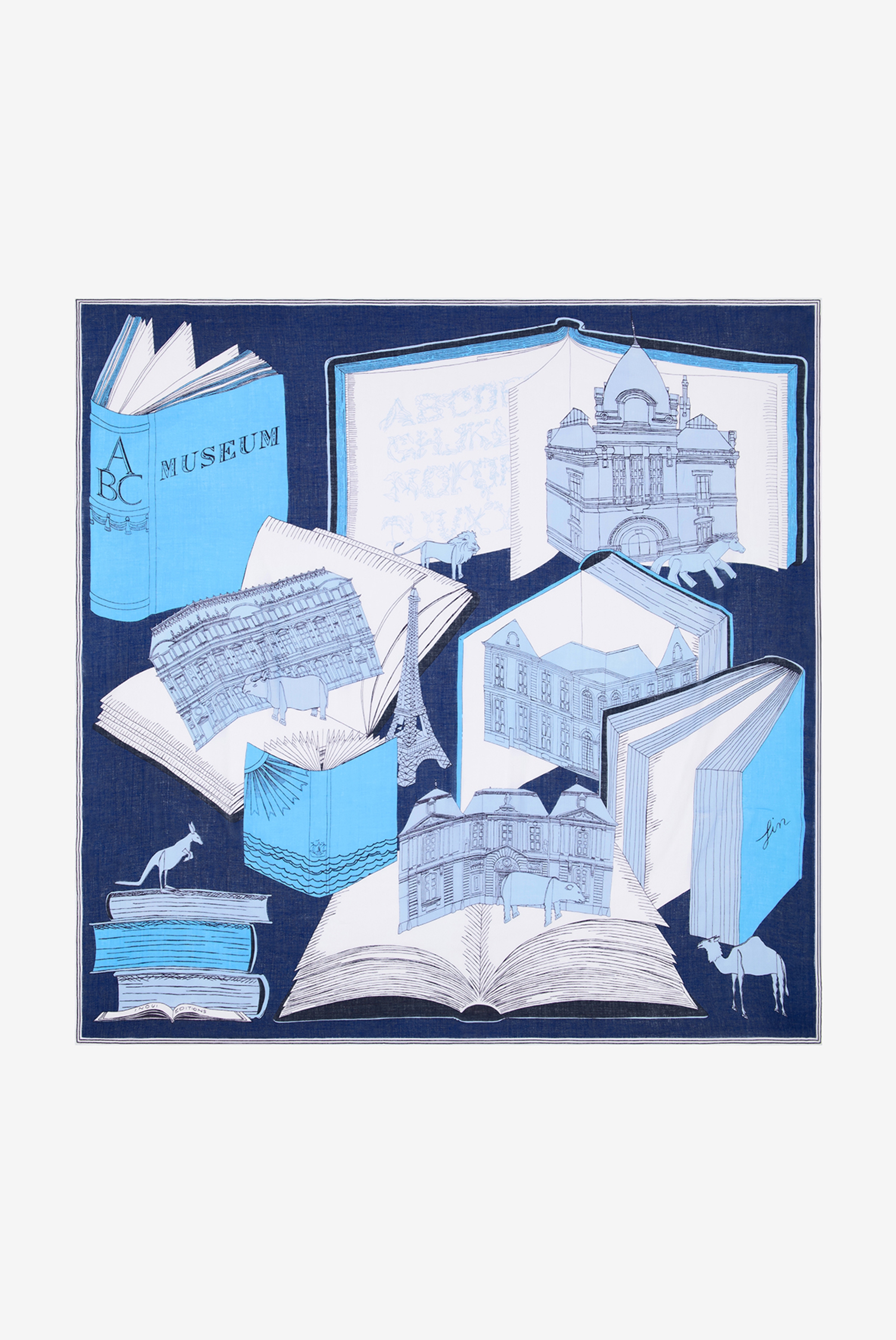 Square 130 - Museum - Blue