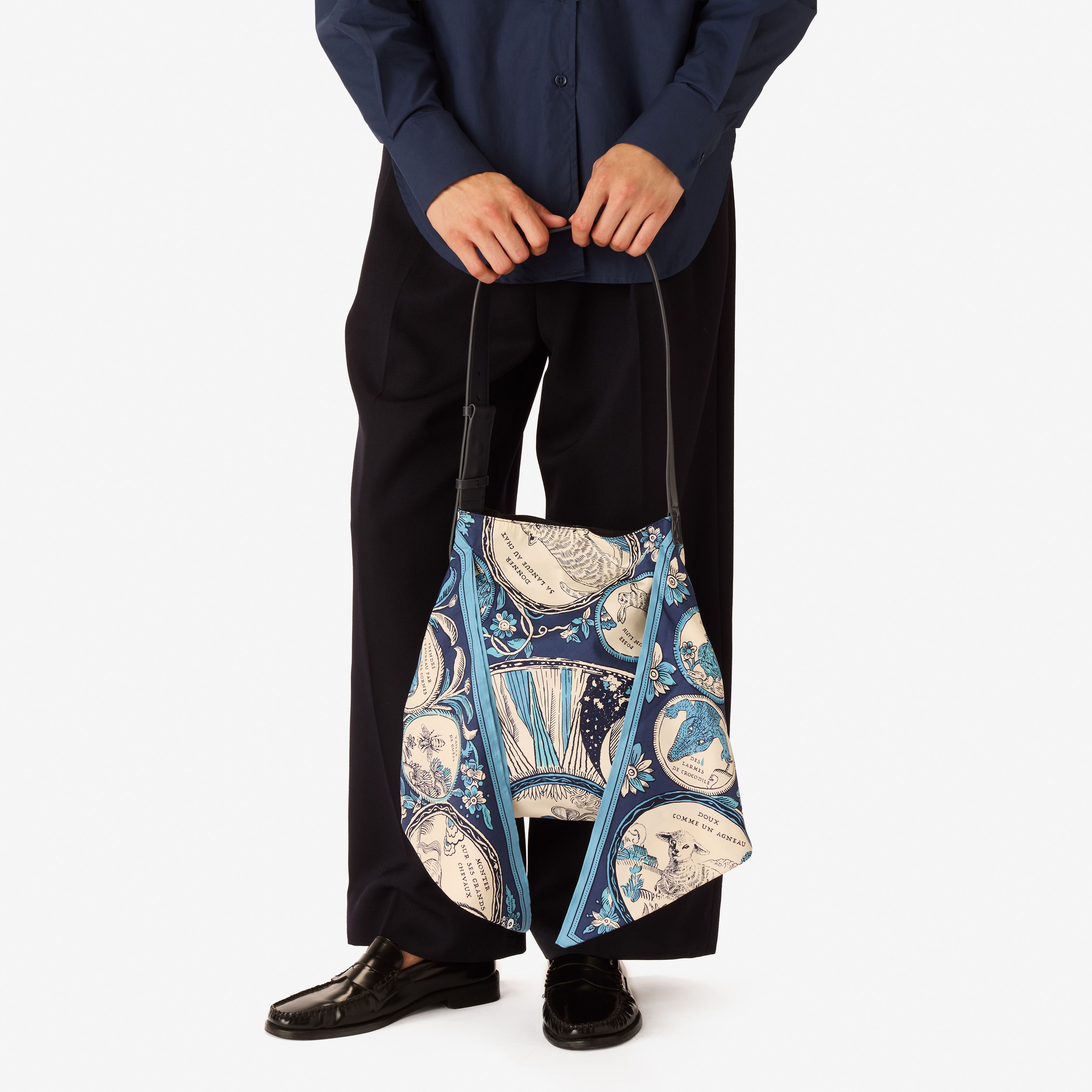 Scarf Bag - Chance Inoui - Navy