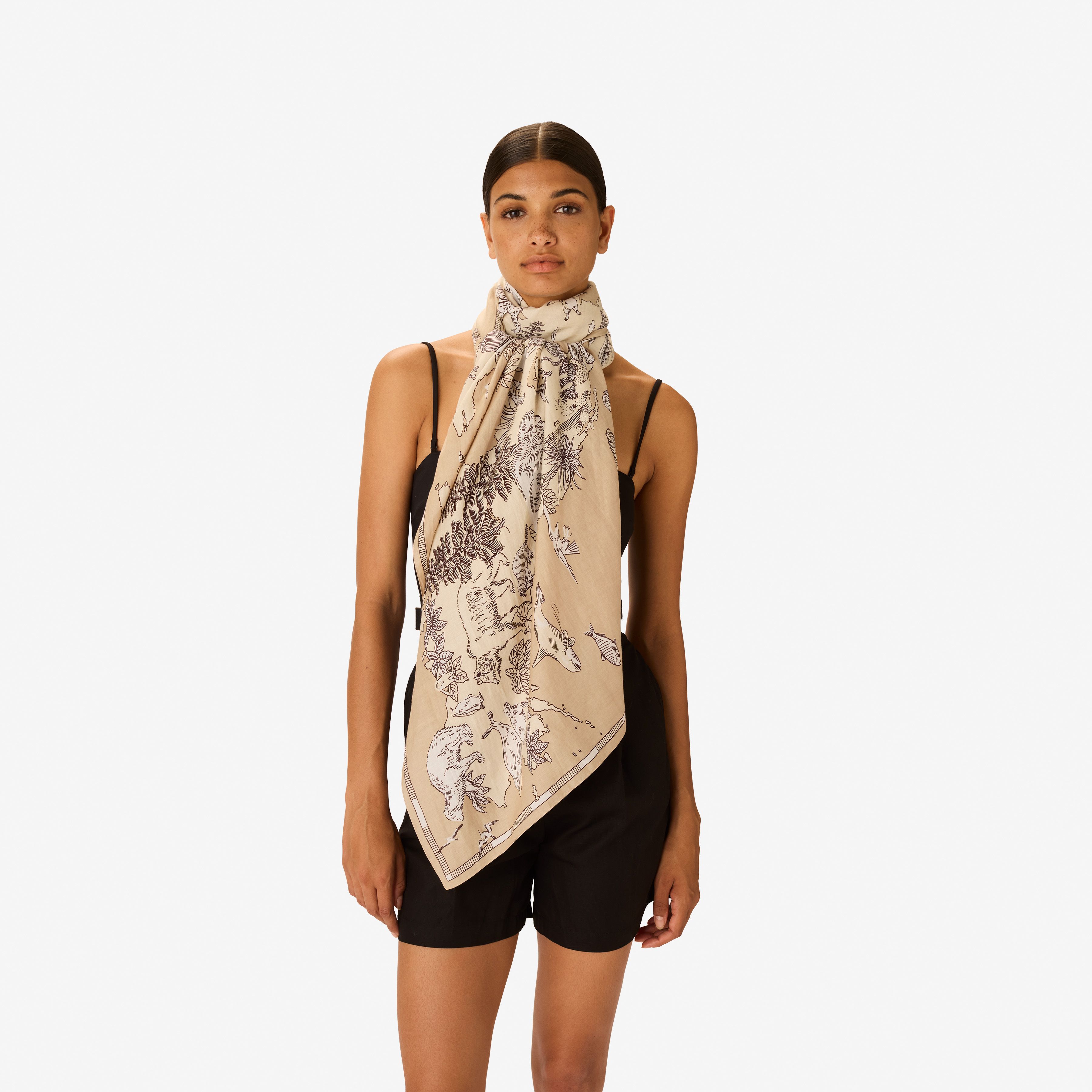 Scarf 100 - Atlas - Natural