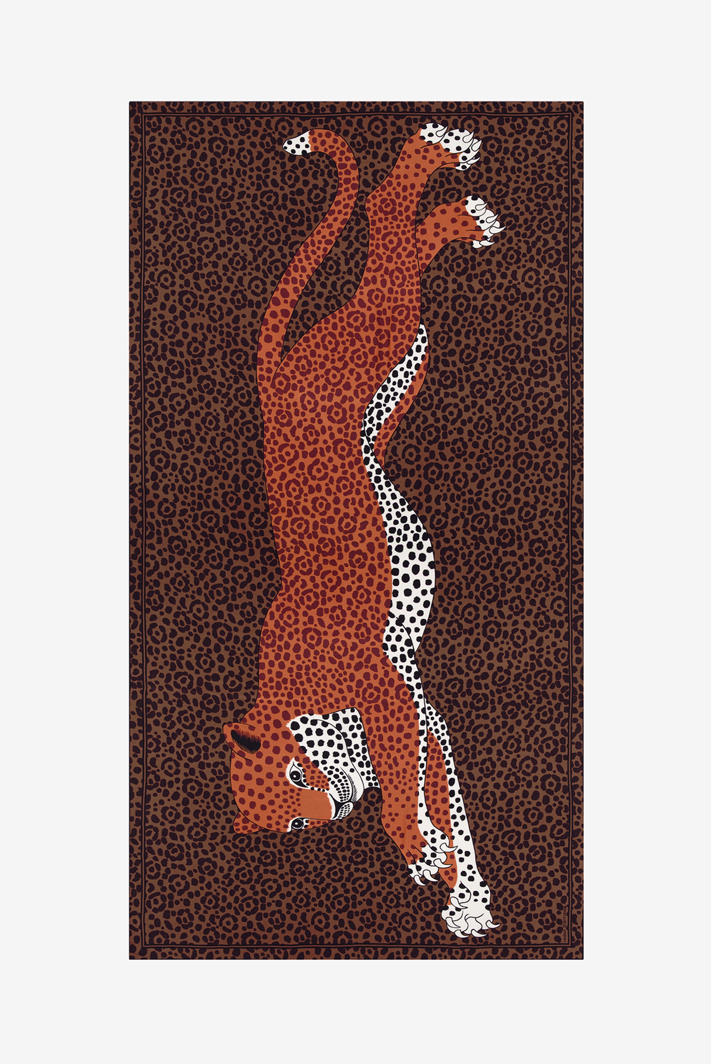 Scarf 100 - Felis - Burgundy