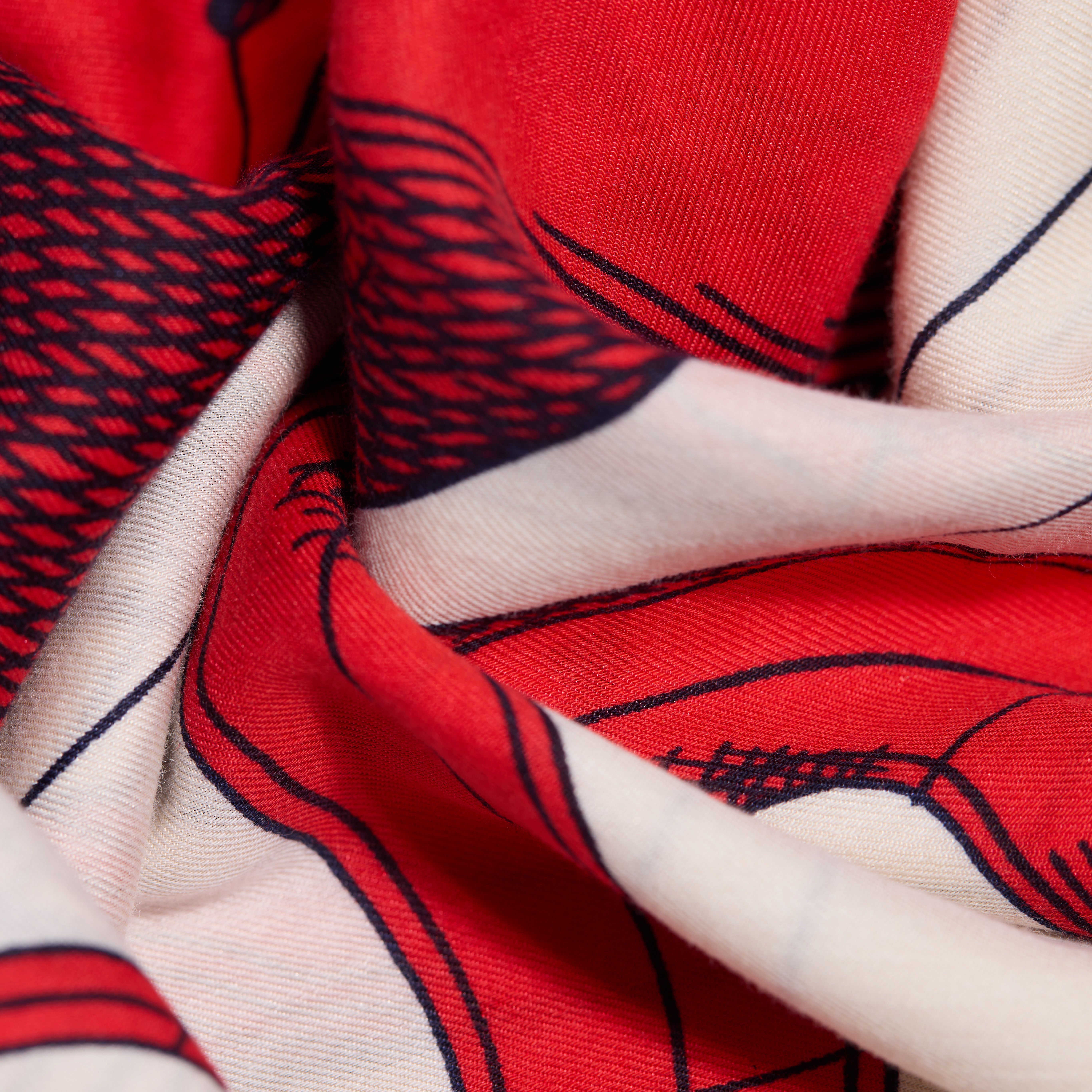 Square 130 - Des Rives et Des Reves - Red