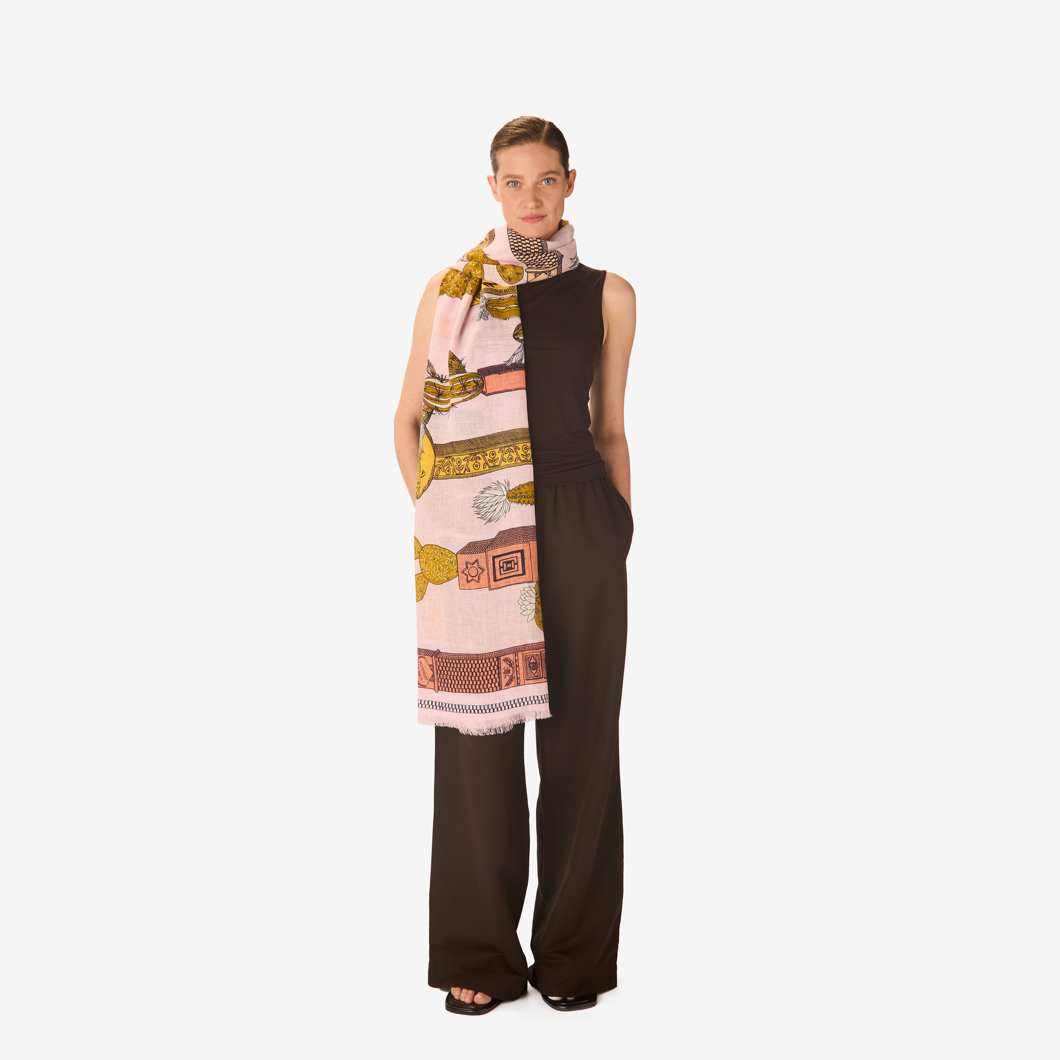 Scarf 100 - Tequila - Grapefruit