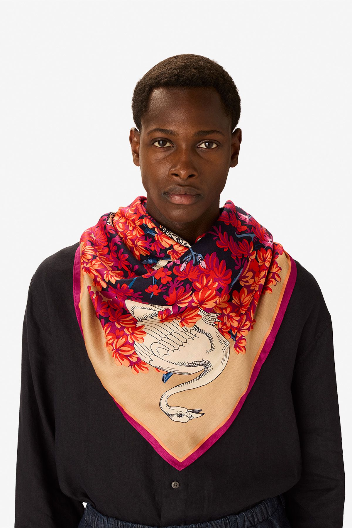 Square 130 - Bestiaire - Fuchsia