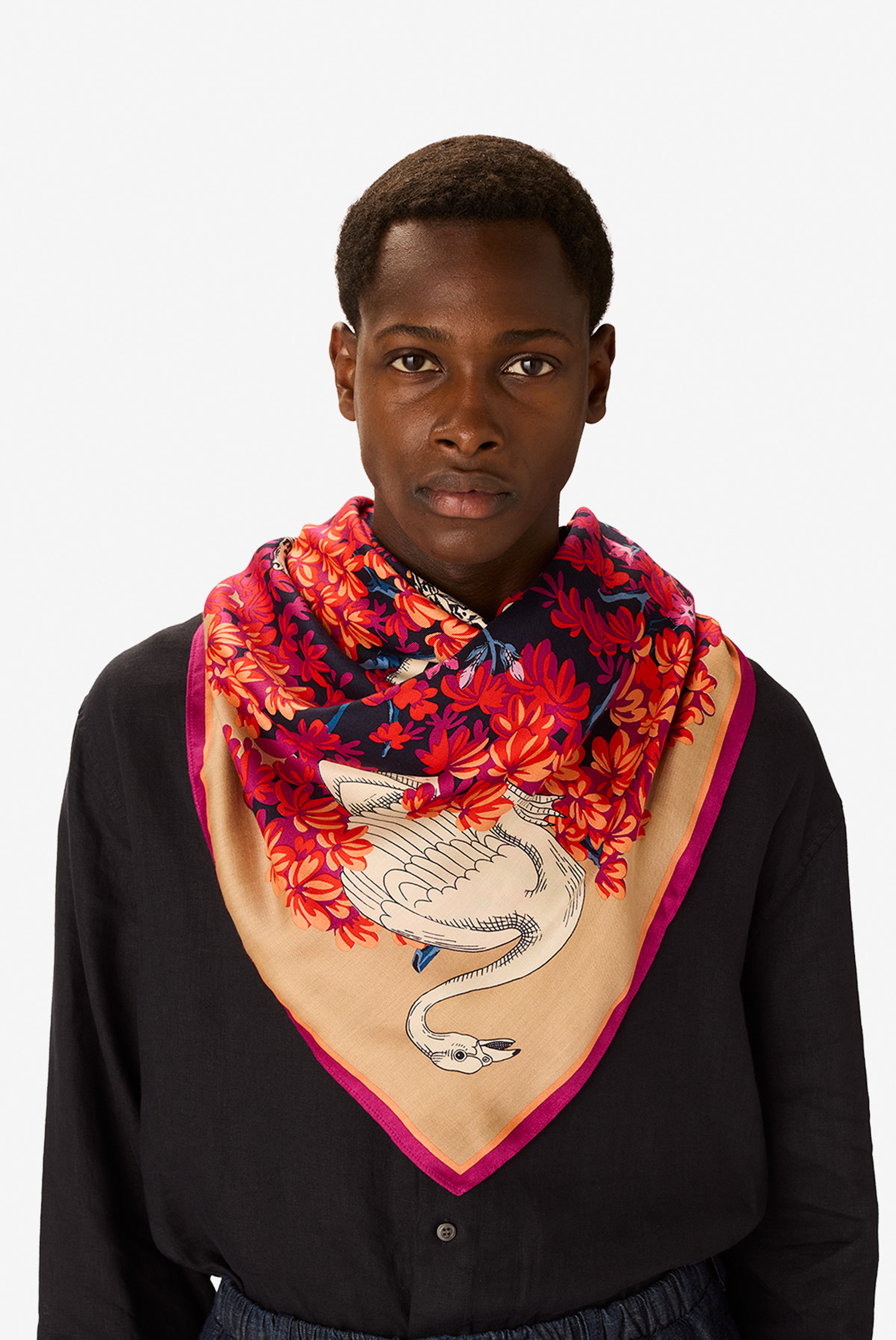 Square 130 - Bestiaire - Fuchsia