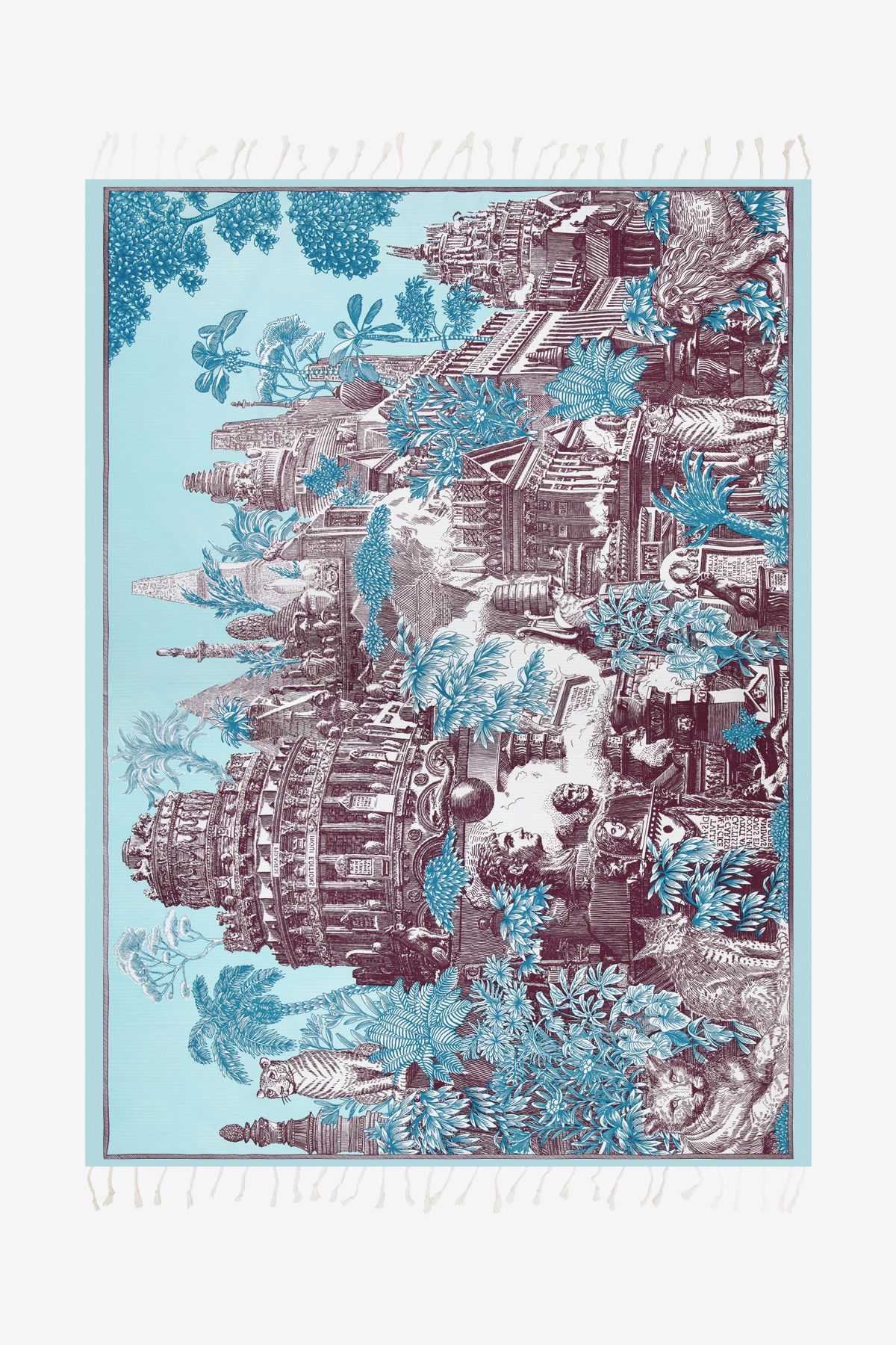 Fouta Towel 140 - Piranesi - Turquoise