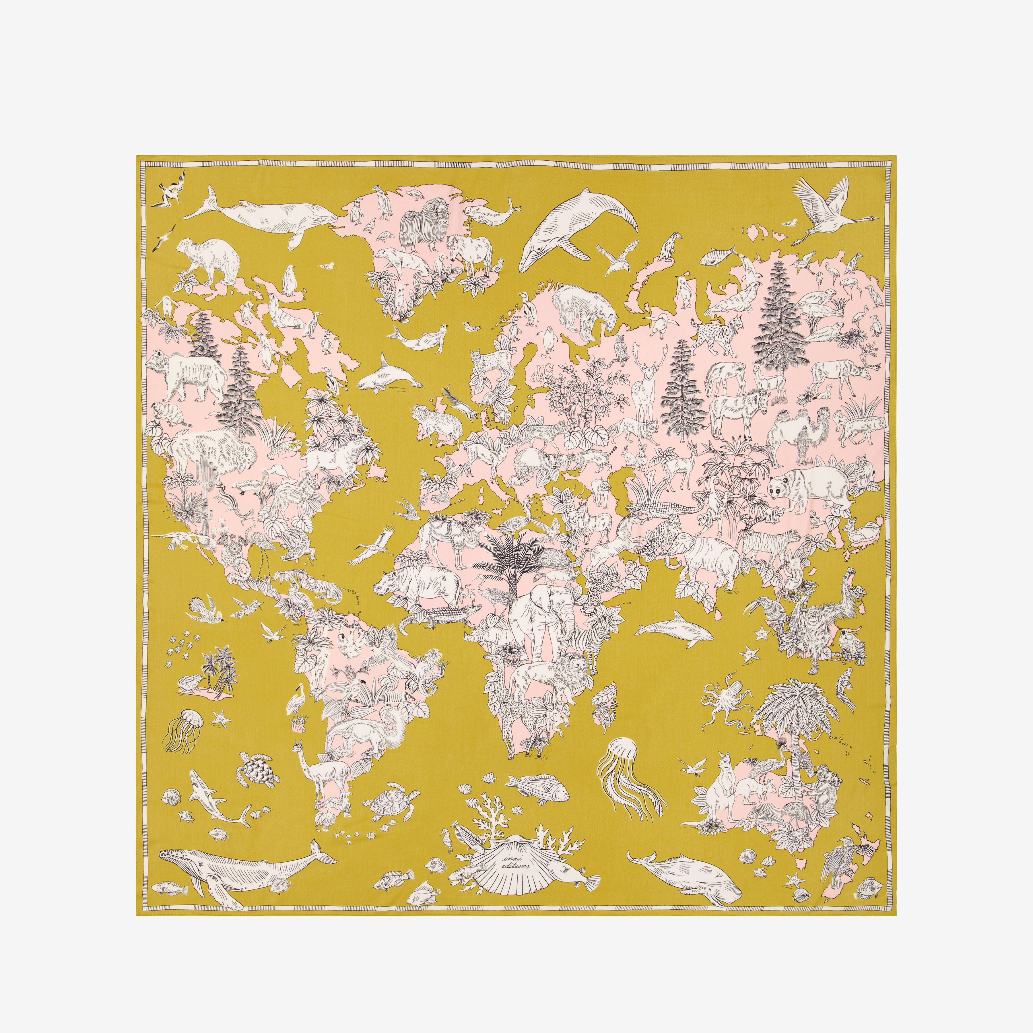 Square 130 - Atlas - Yellow