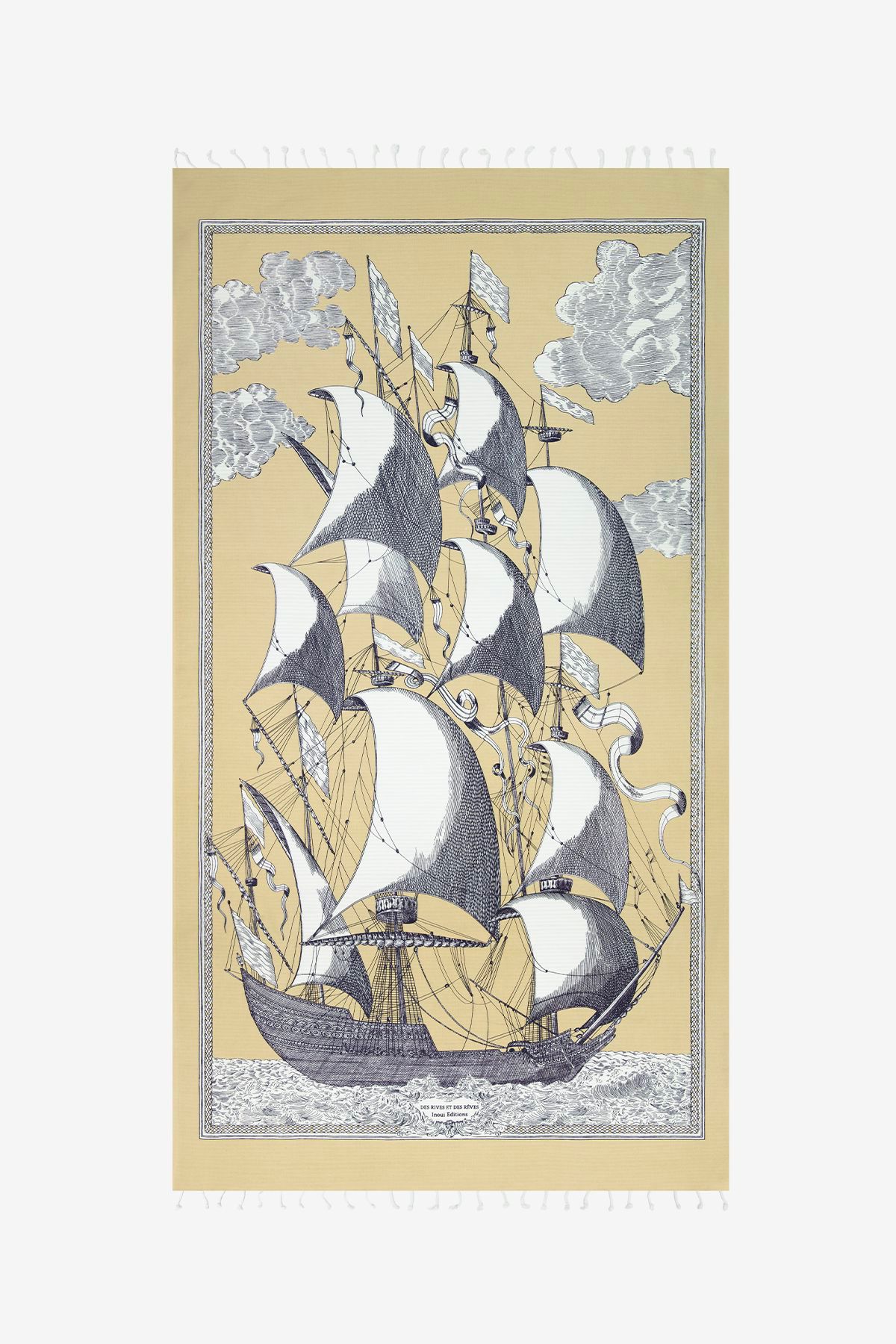 Fouta Towel 100 - Des Rives Et Des Reves - Sand