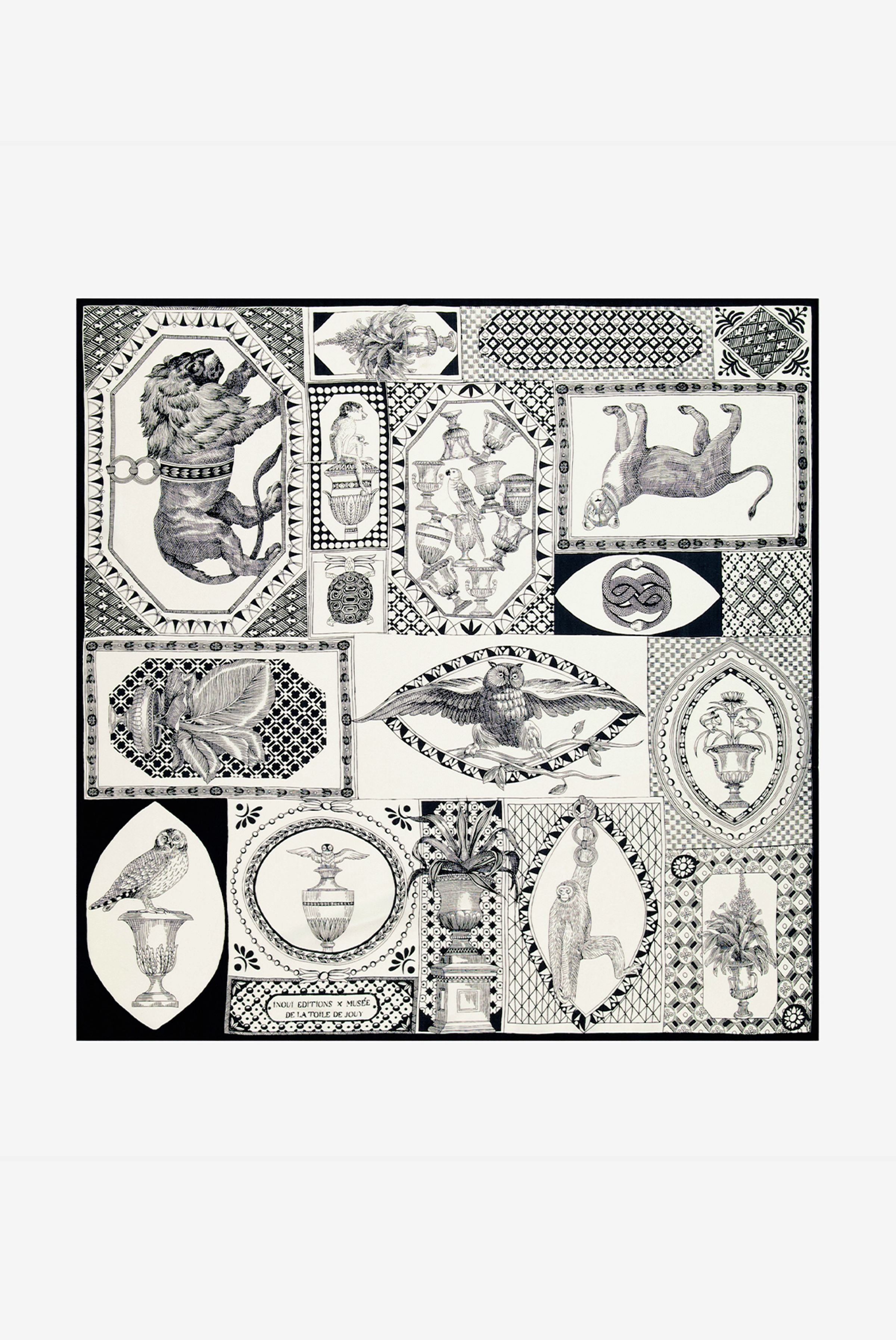Square 65 - Barocco - Black