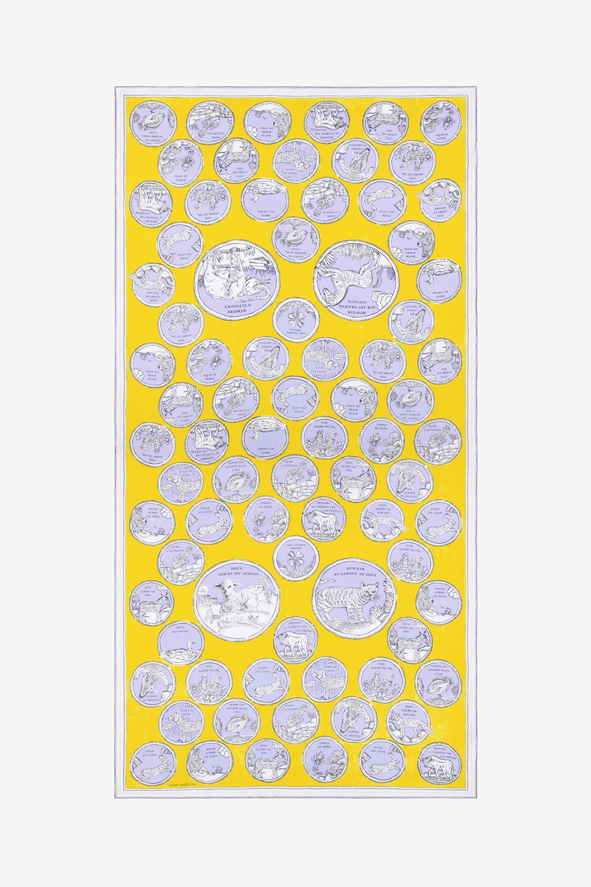 Scarf 100 - Chance Inoui - Yellow
