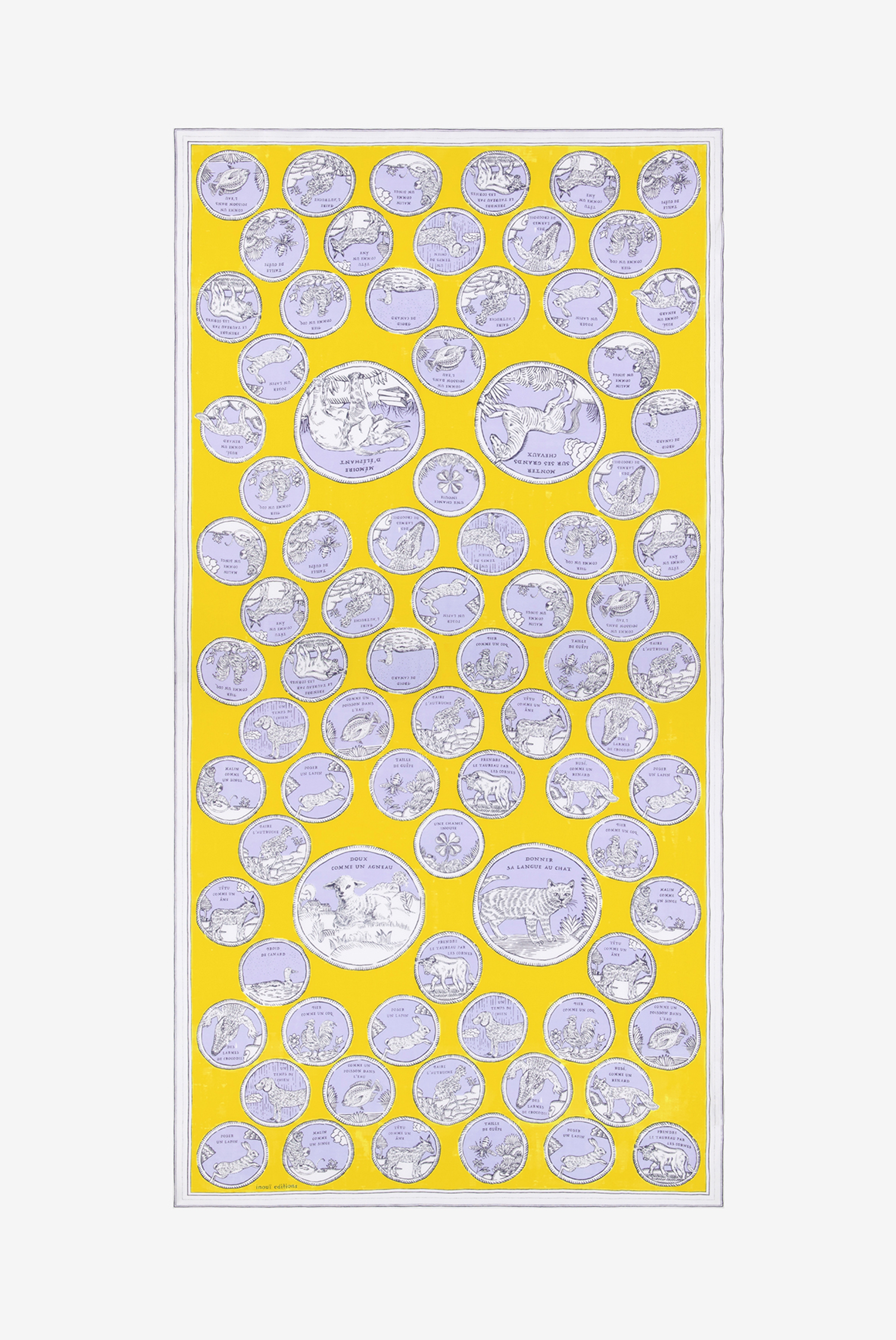 Scarf 100 - Chance Inoui - Yellow