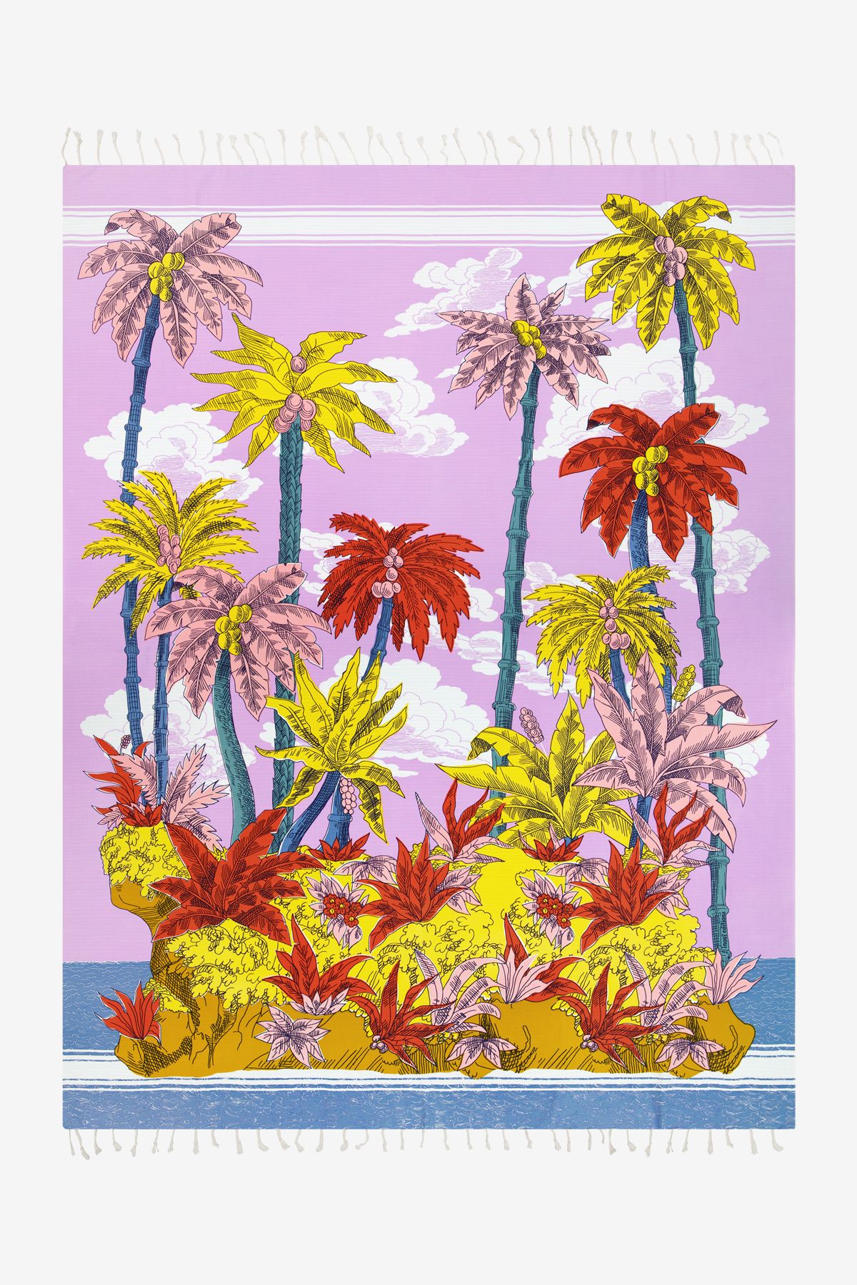 Fouta Towel 140 - Robinson - Purple