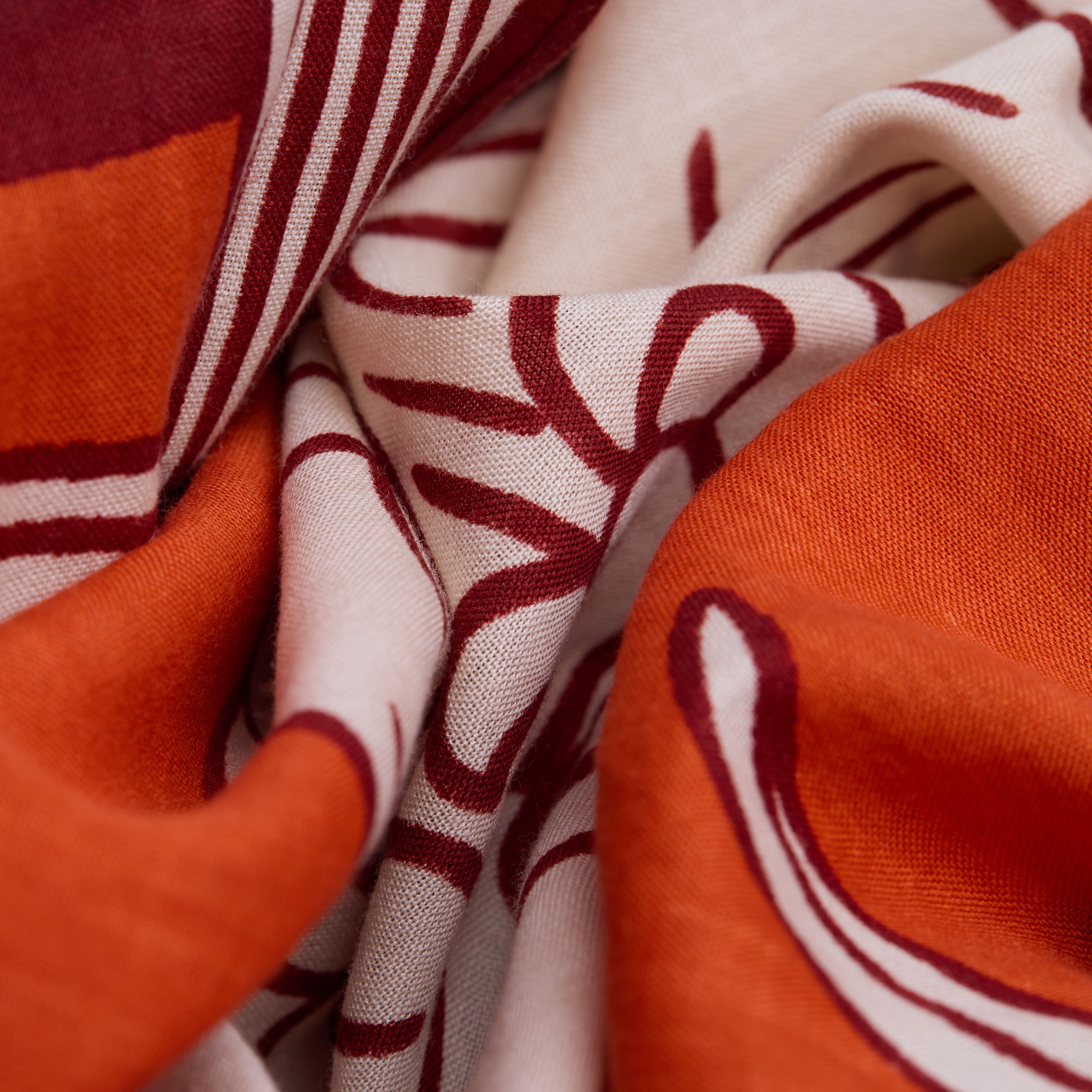 Scarf 100 - Vague - Orange