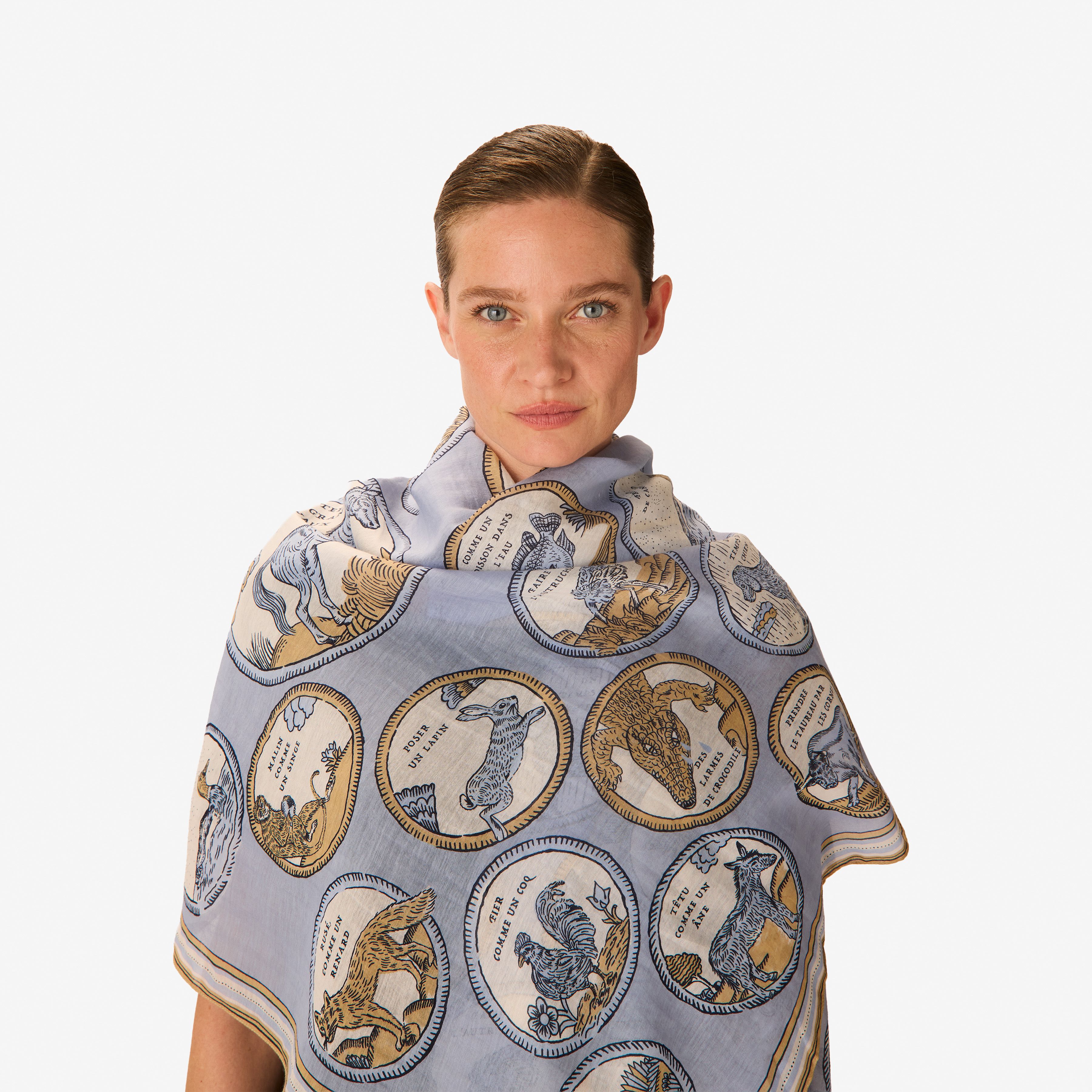 Scarf 100 - Chance Inoui - Blue