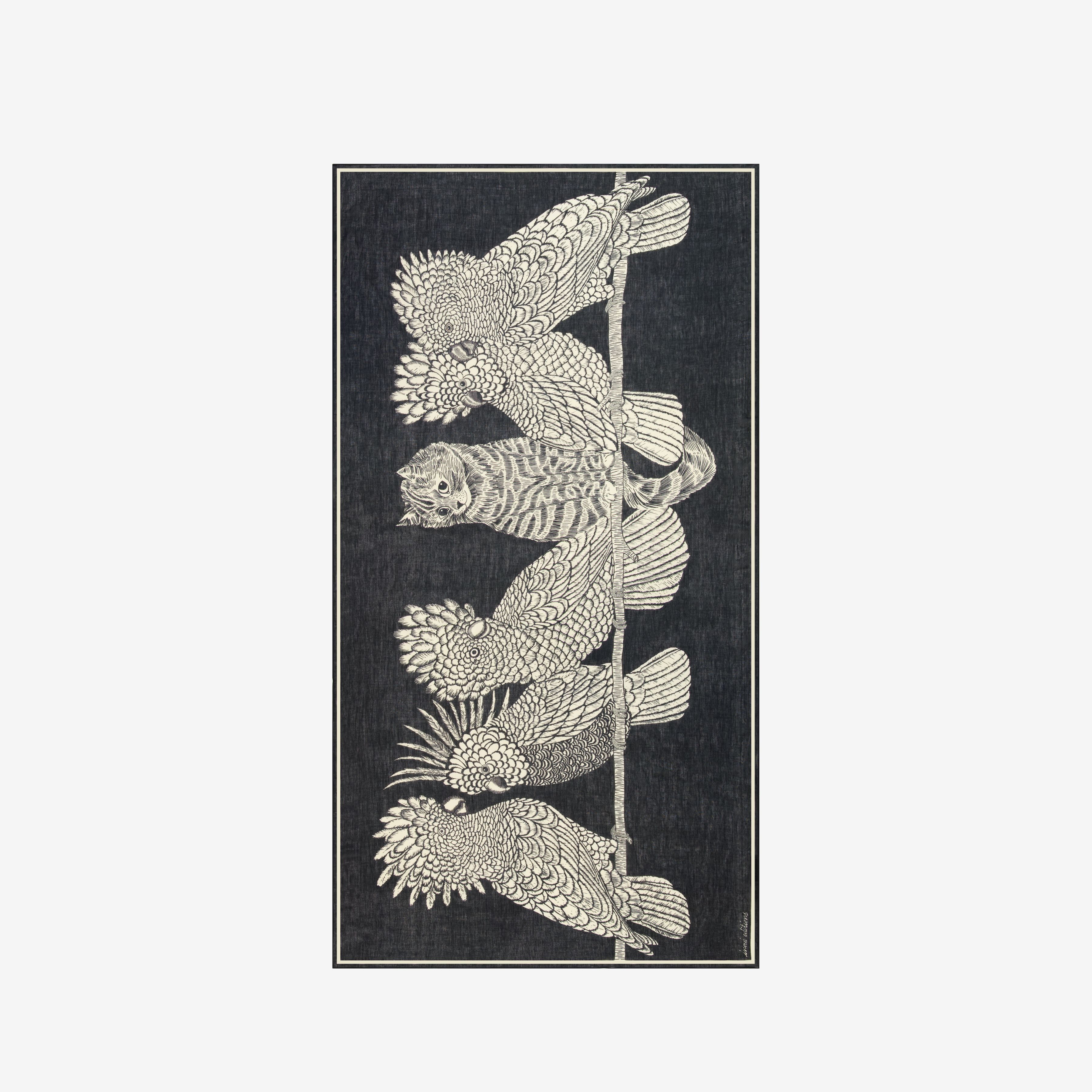 Scarf 100 - Caracat - Black