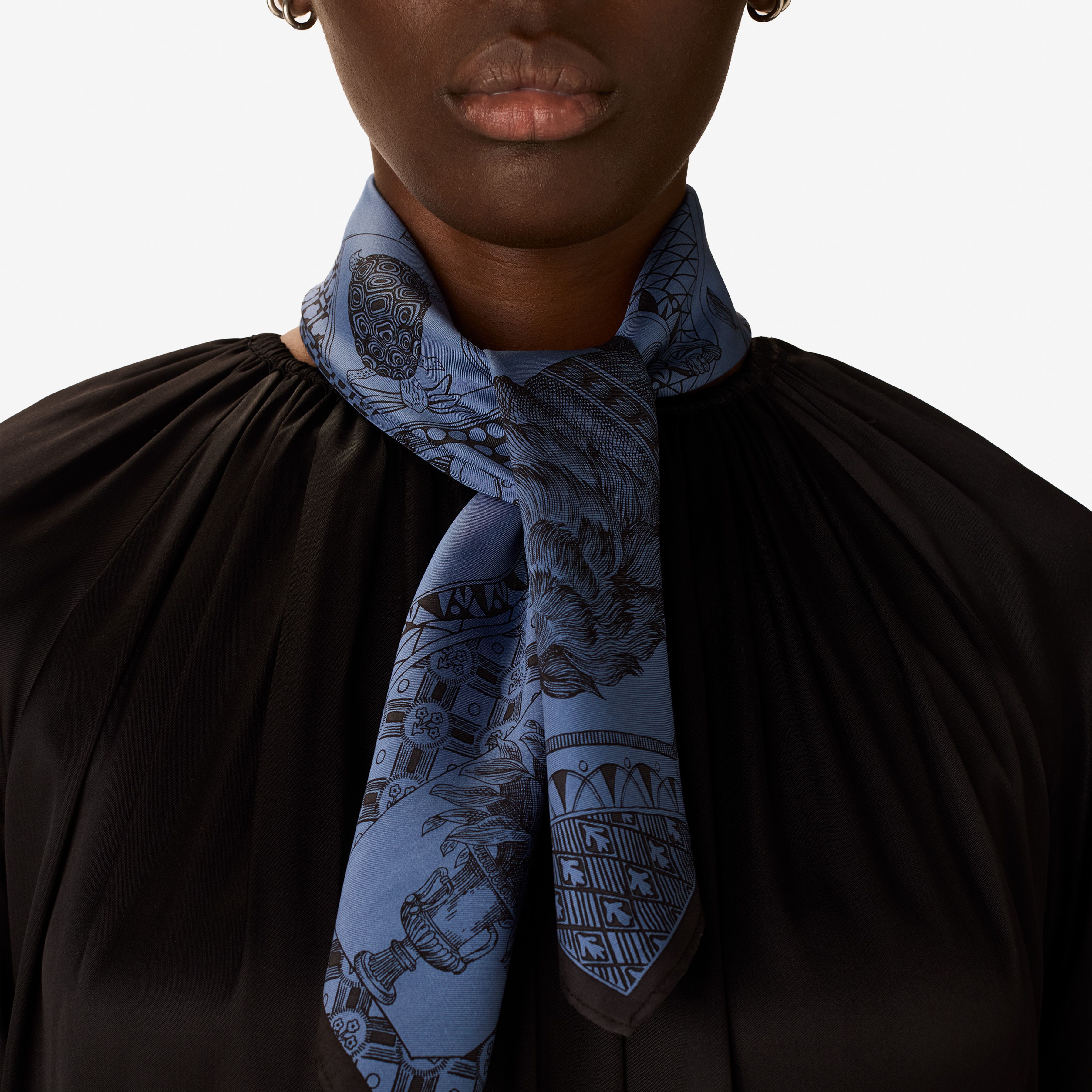 Square 65 - Barocco - Blue