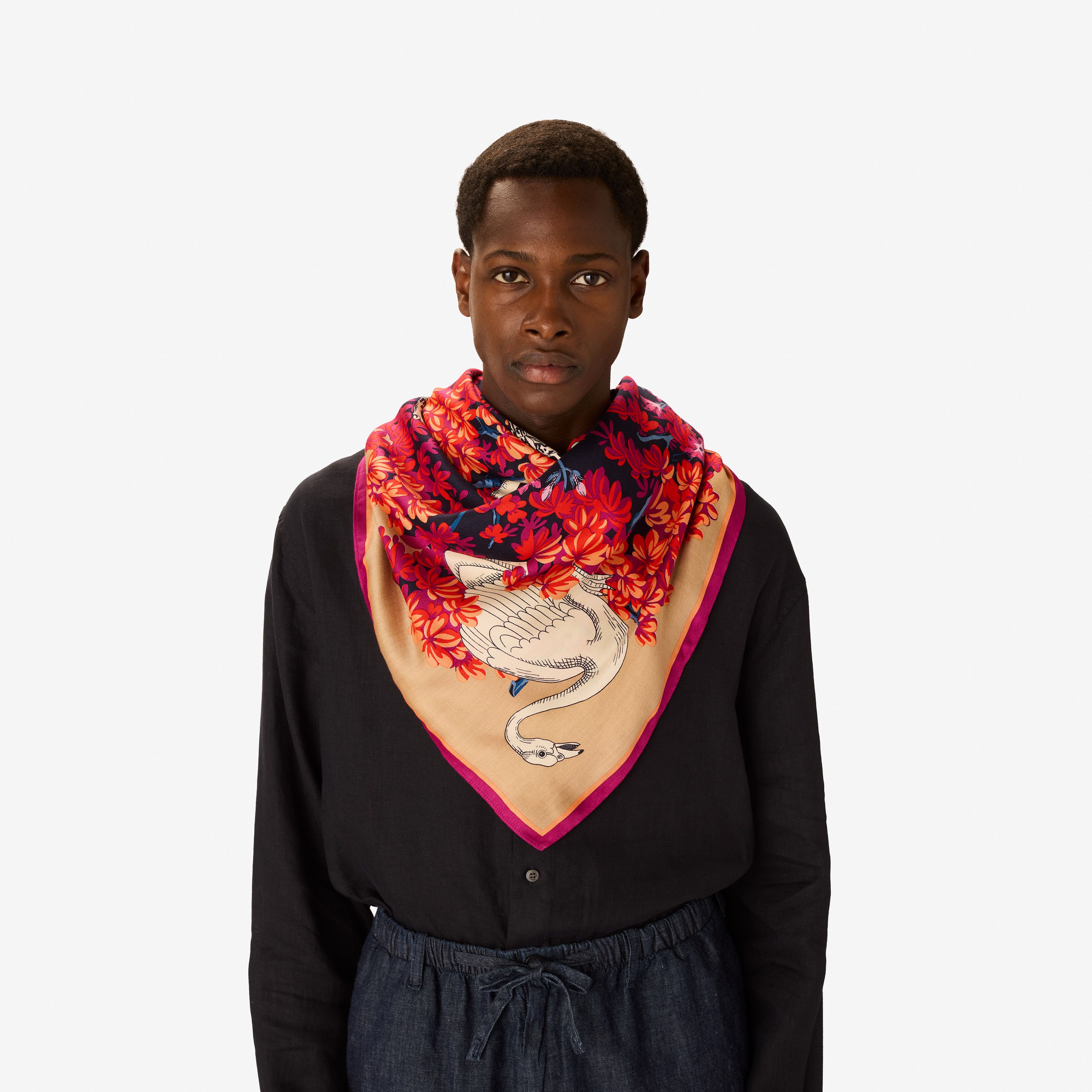 Square 130 - Bestiaire - Fuchsia