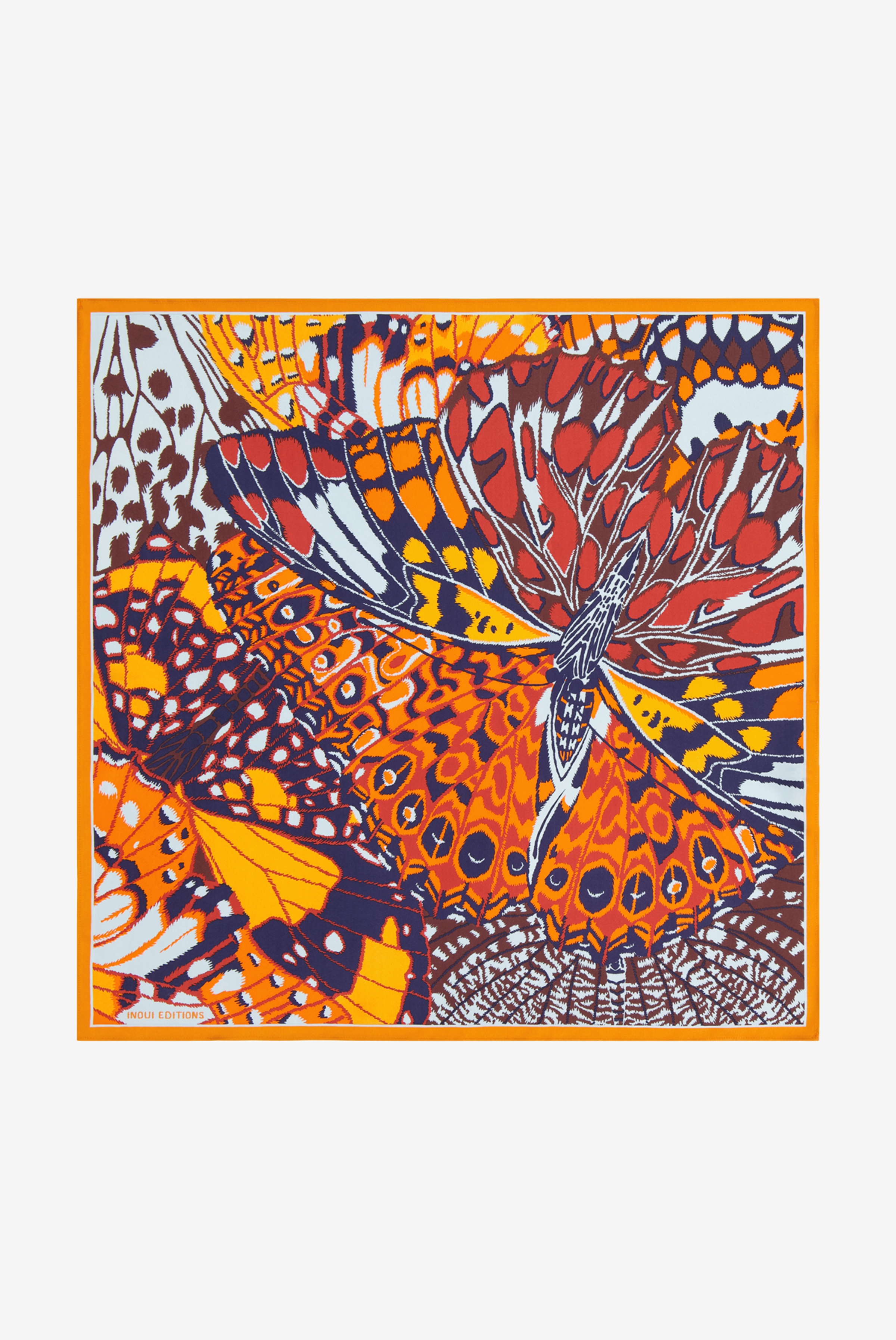 Square 65 - Papillons - Orange