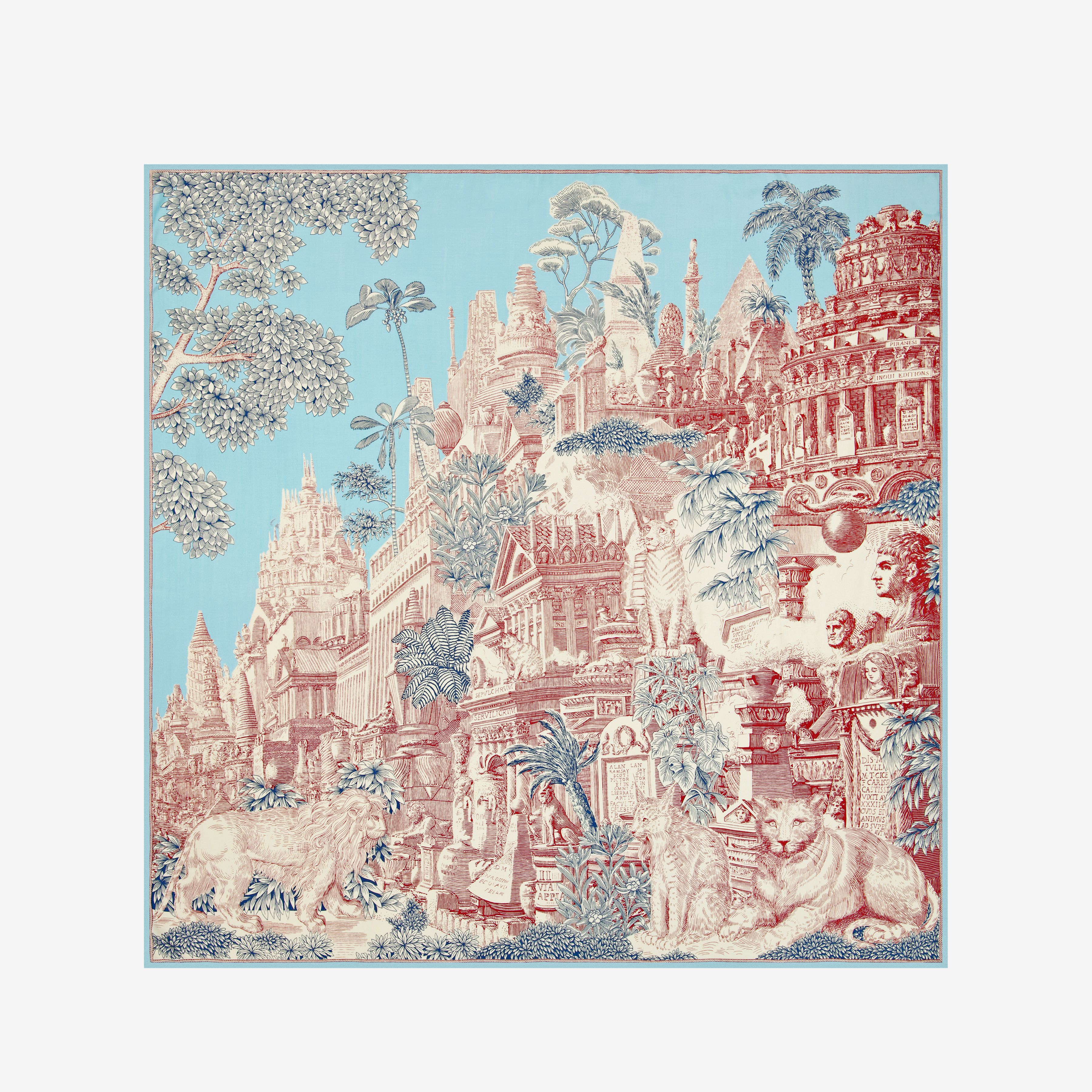 Square 130 - Piranesi - Turquoise