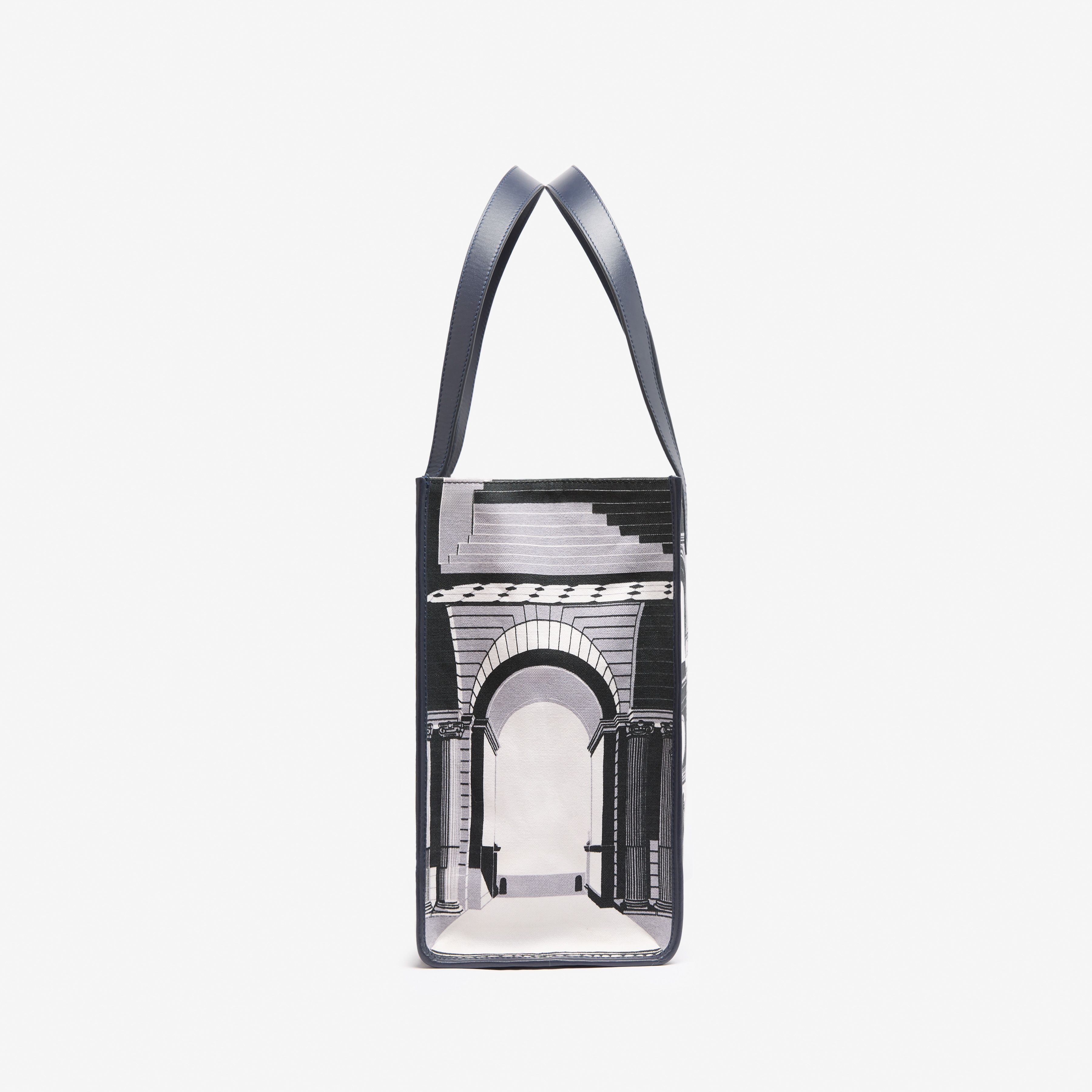 Shopping Bag - Architecture - Black