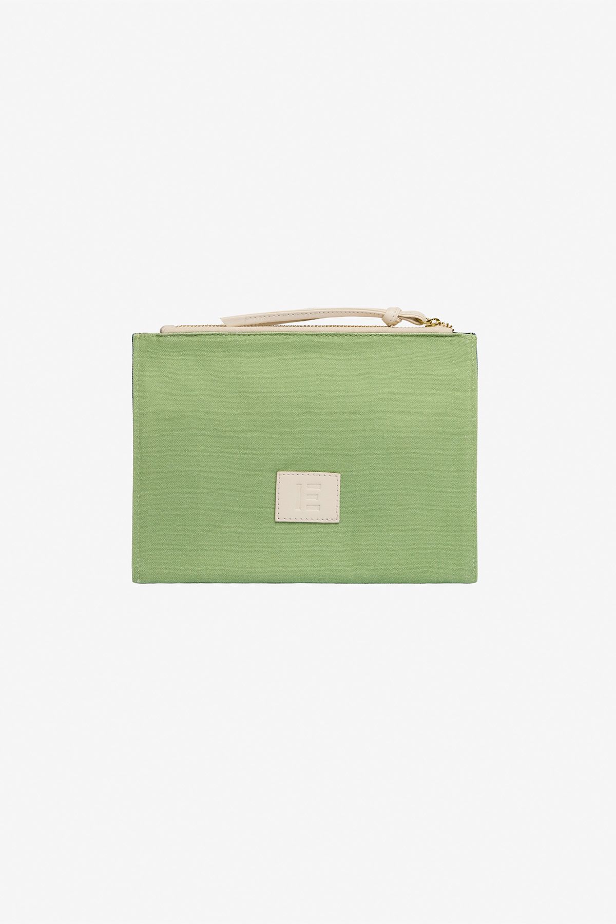 Embroidered Pouch - Paris Septieme - Navy