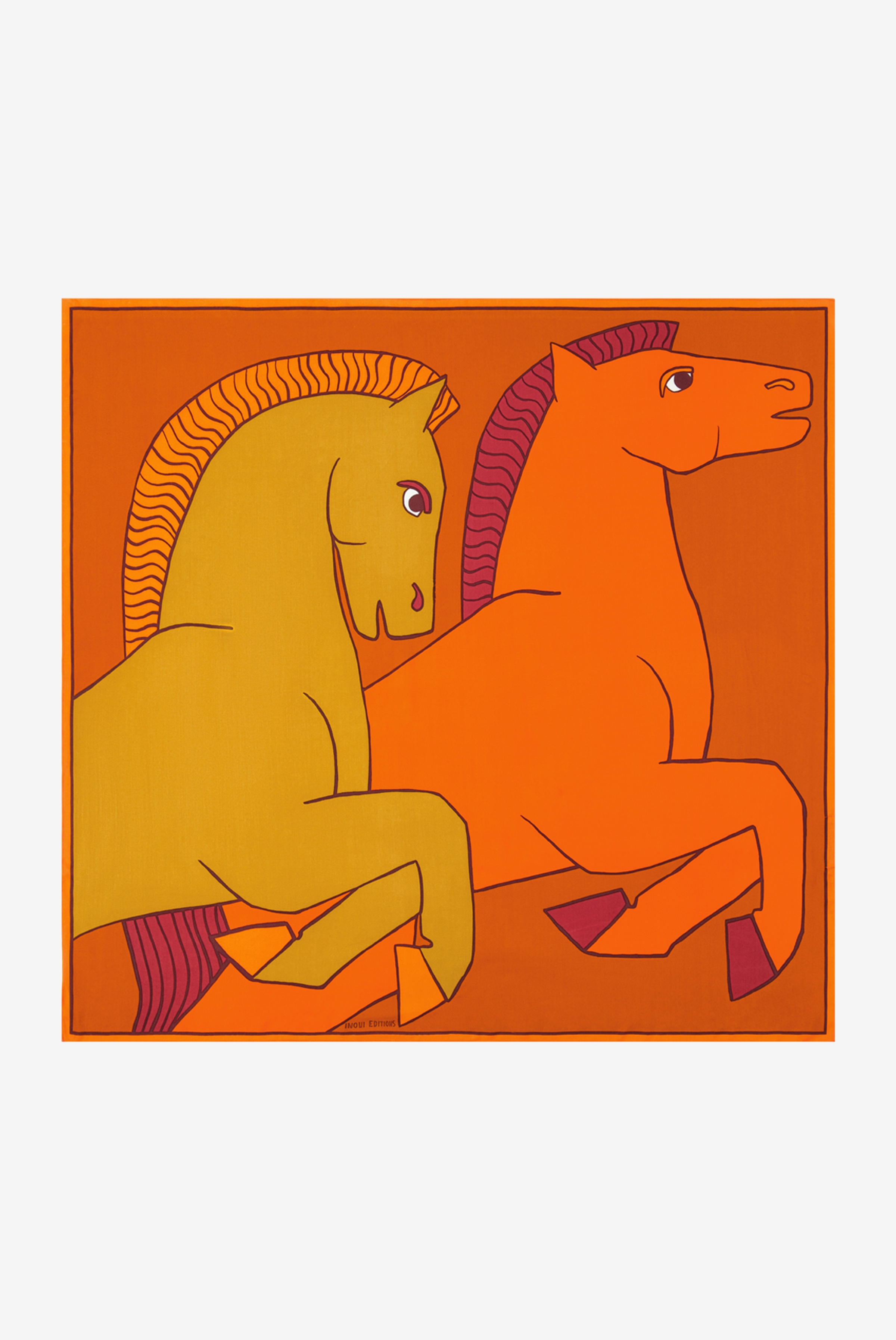 Square 100 - Cavale - Orange