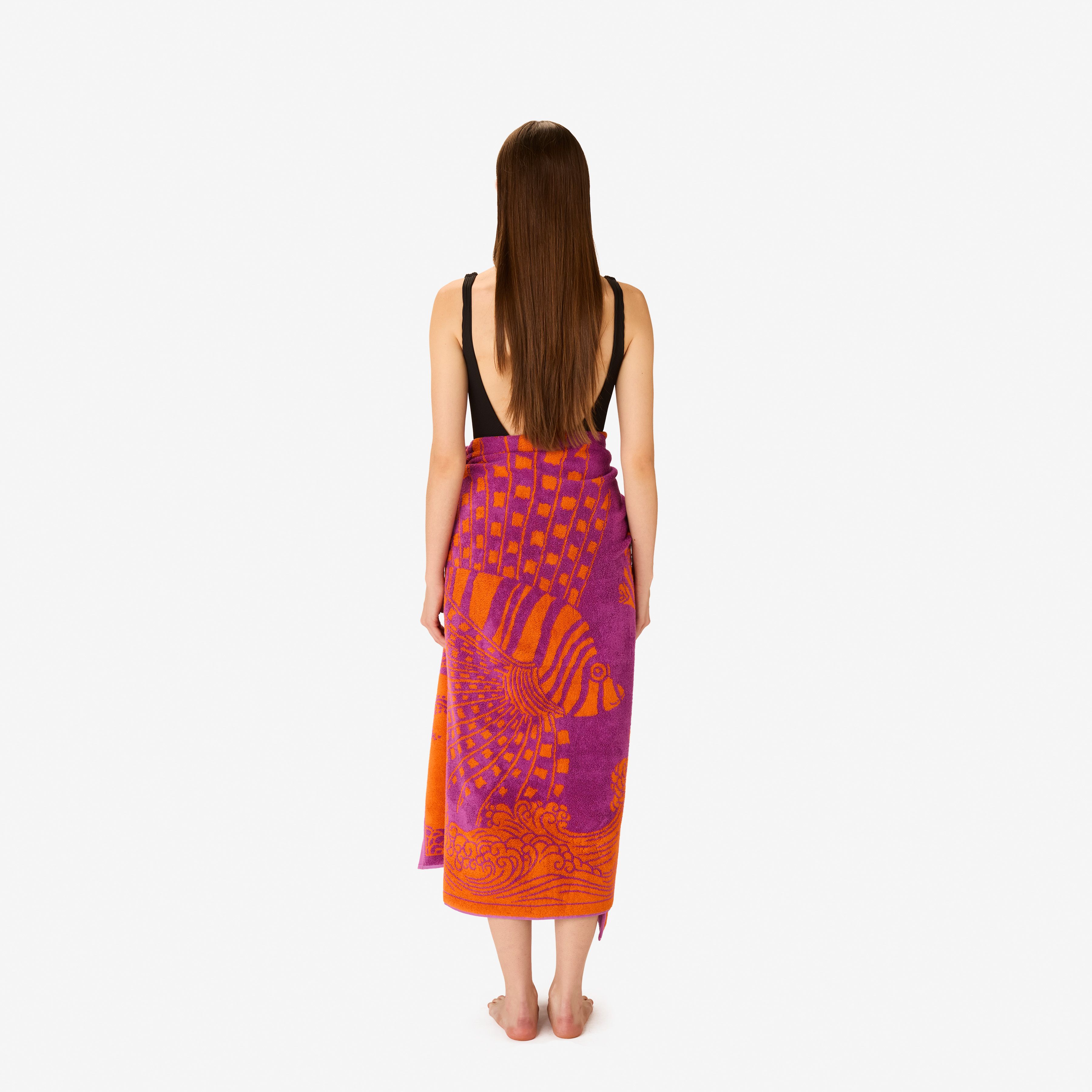Beach Towel 100 - Poseidon - Purple