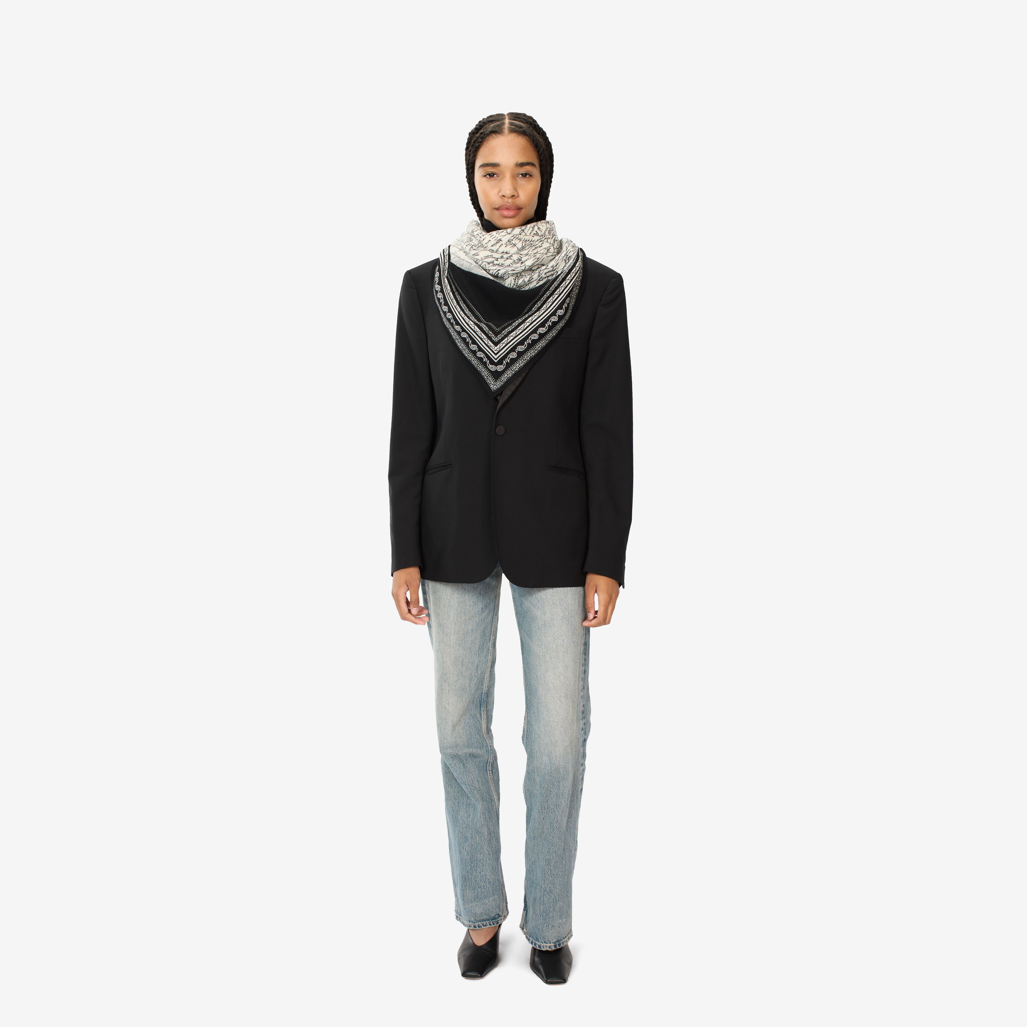 Square 130 - Mappemonde - Black