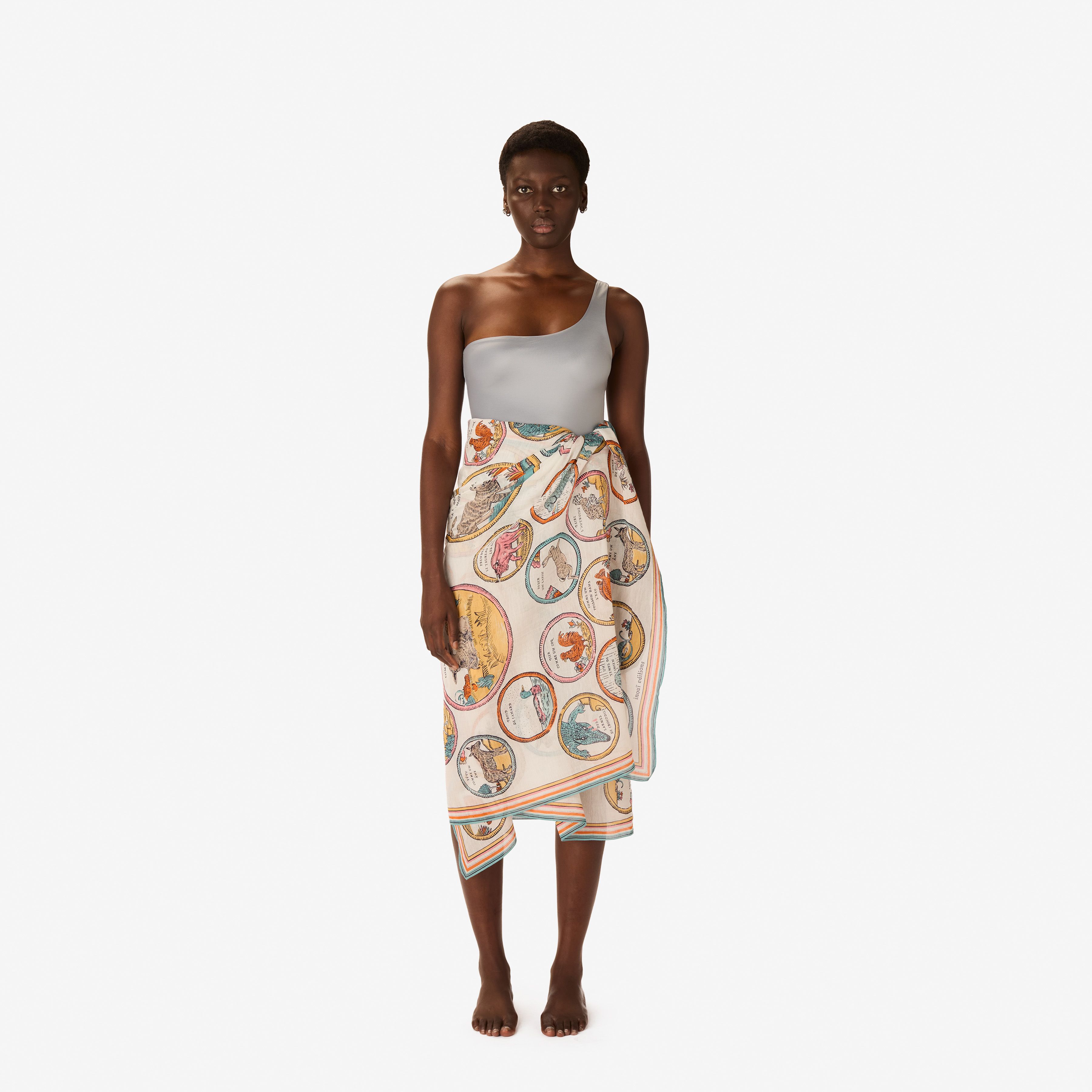 Scarf 100 - Chance Inoui - Off White