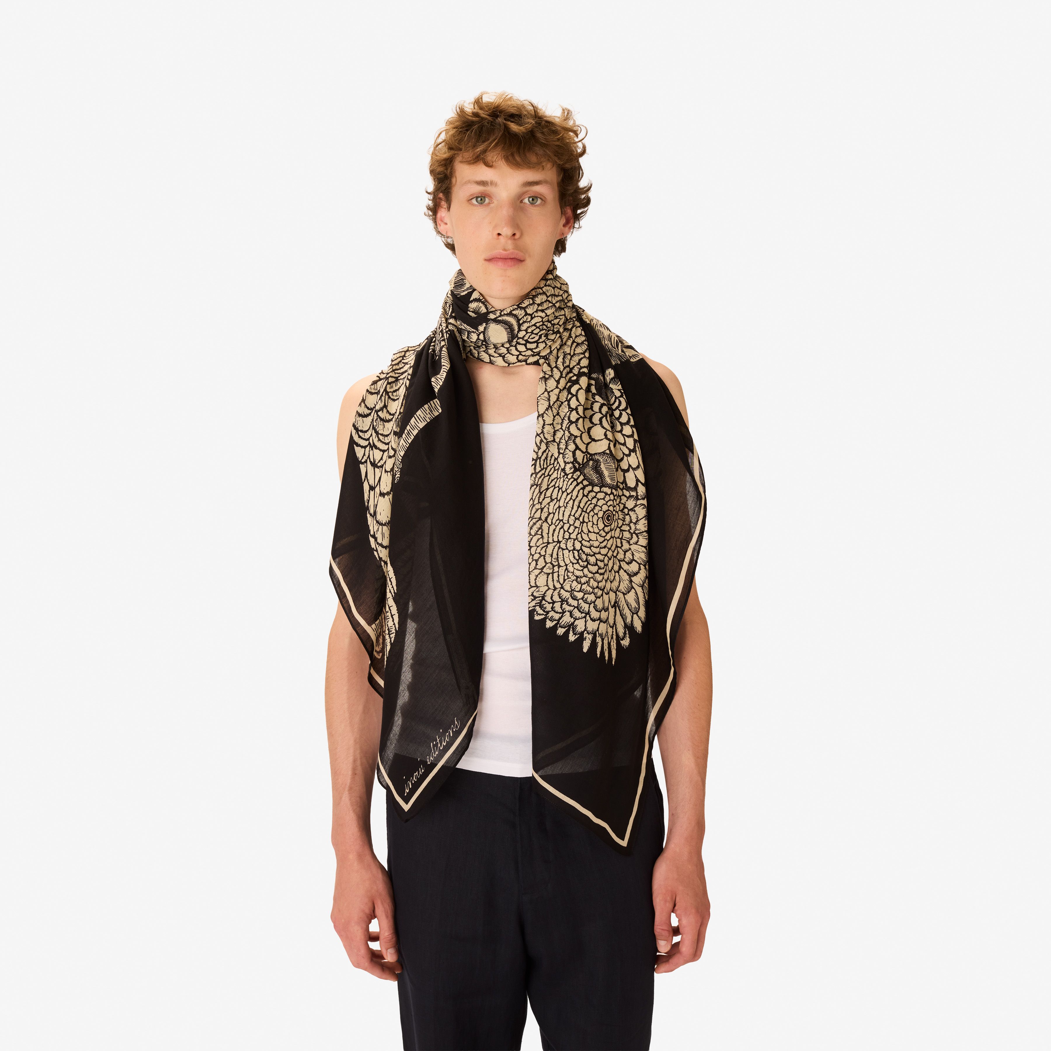 Scarf 100 - Caracat - Black