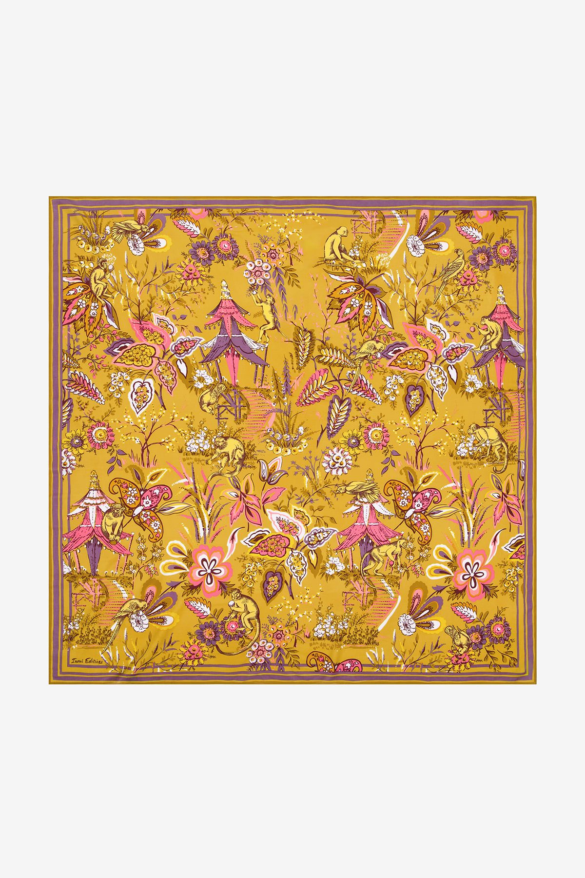 Square 130 - Pagode - Yellow
