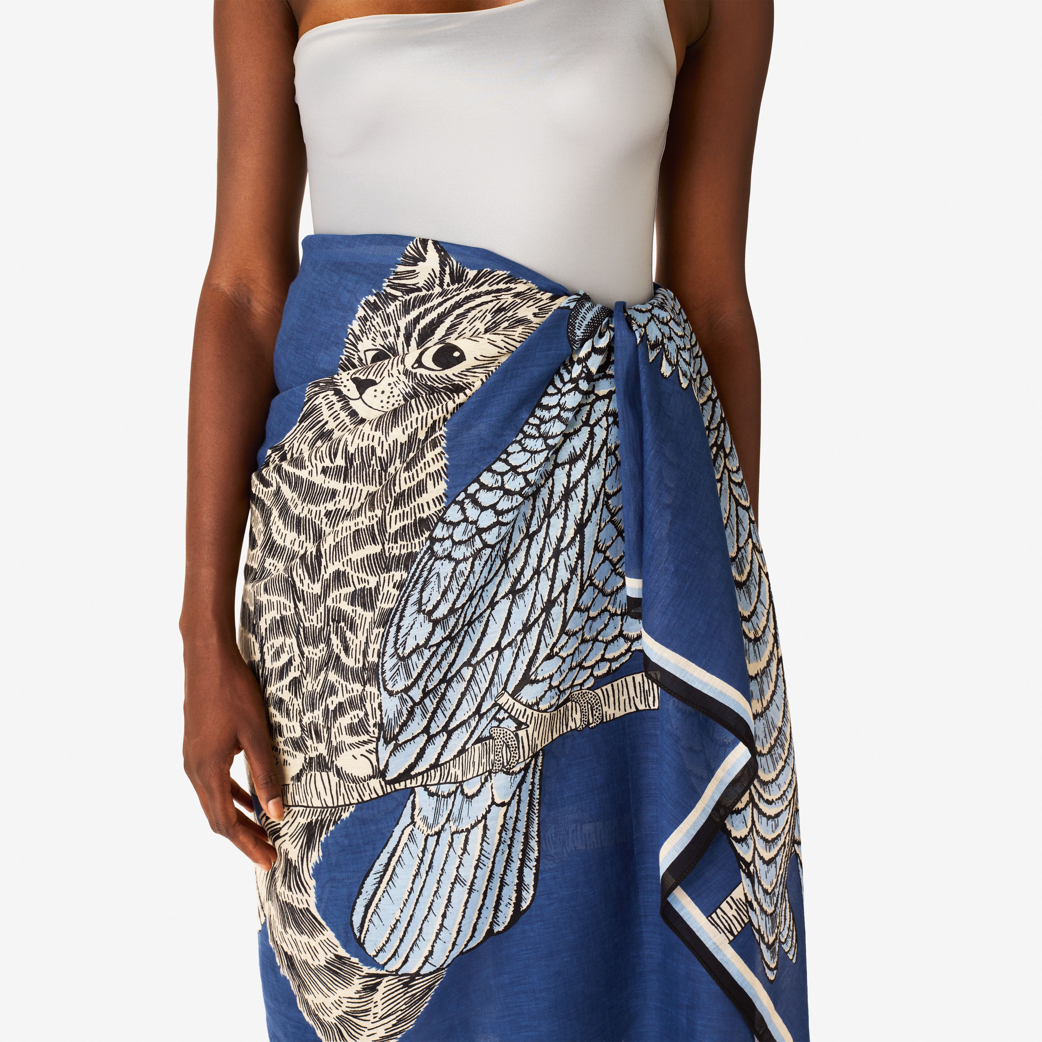 Scarf 100 - Caracat - Blue