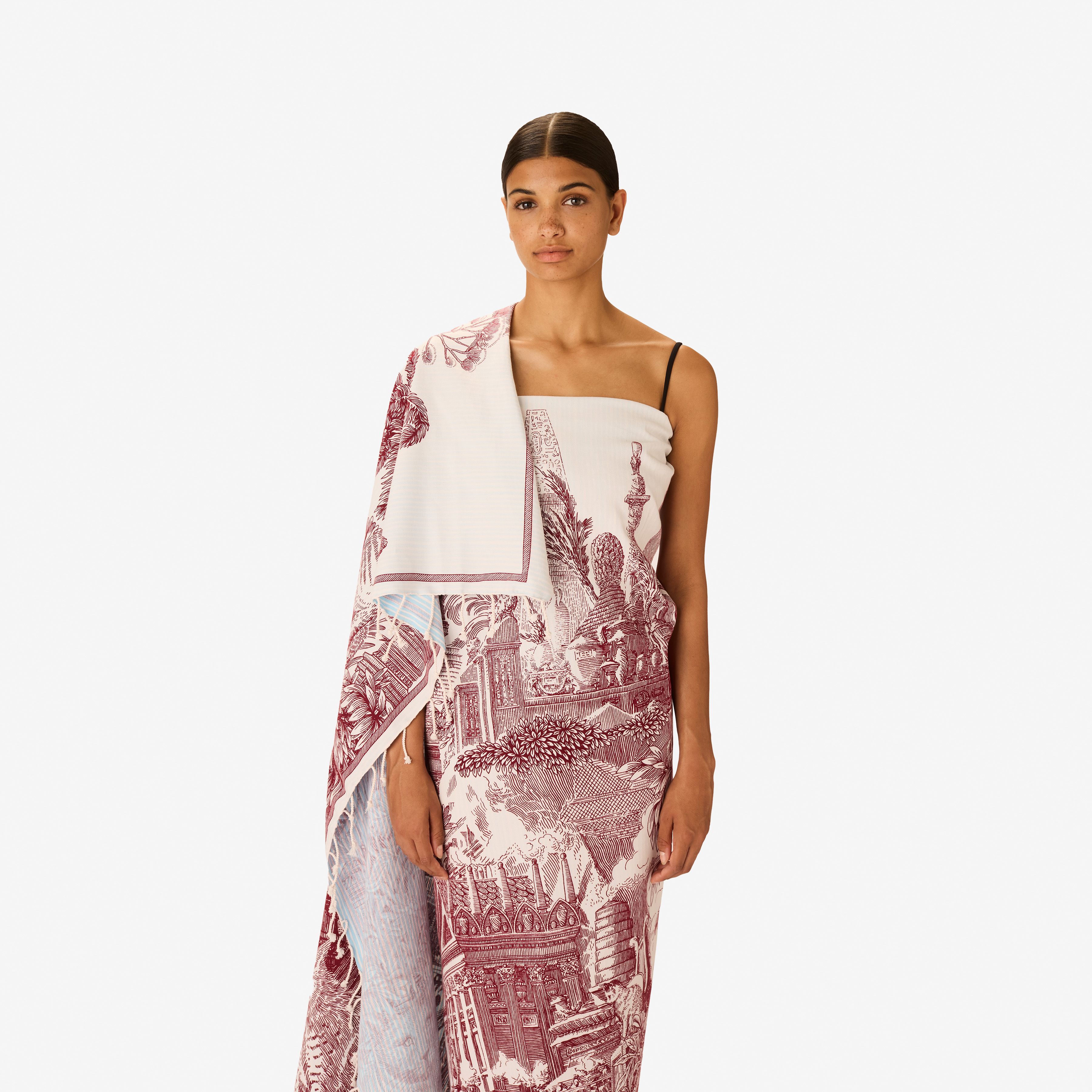 Fouta Towel 140 - Piranesi - Red