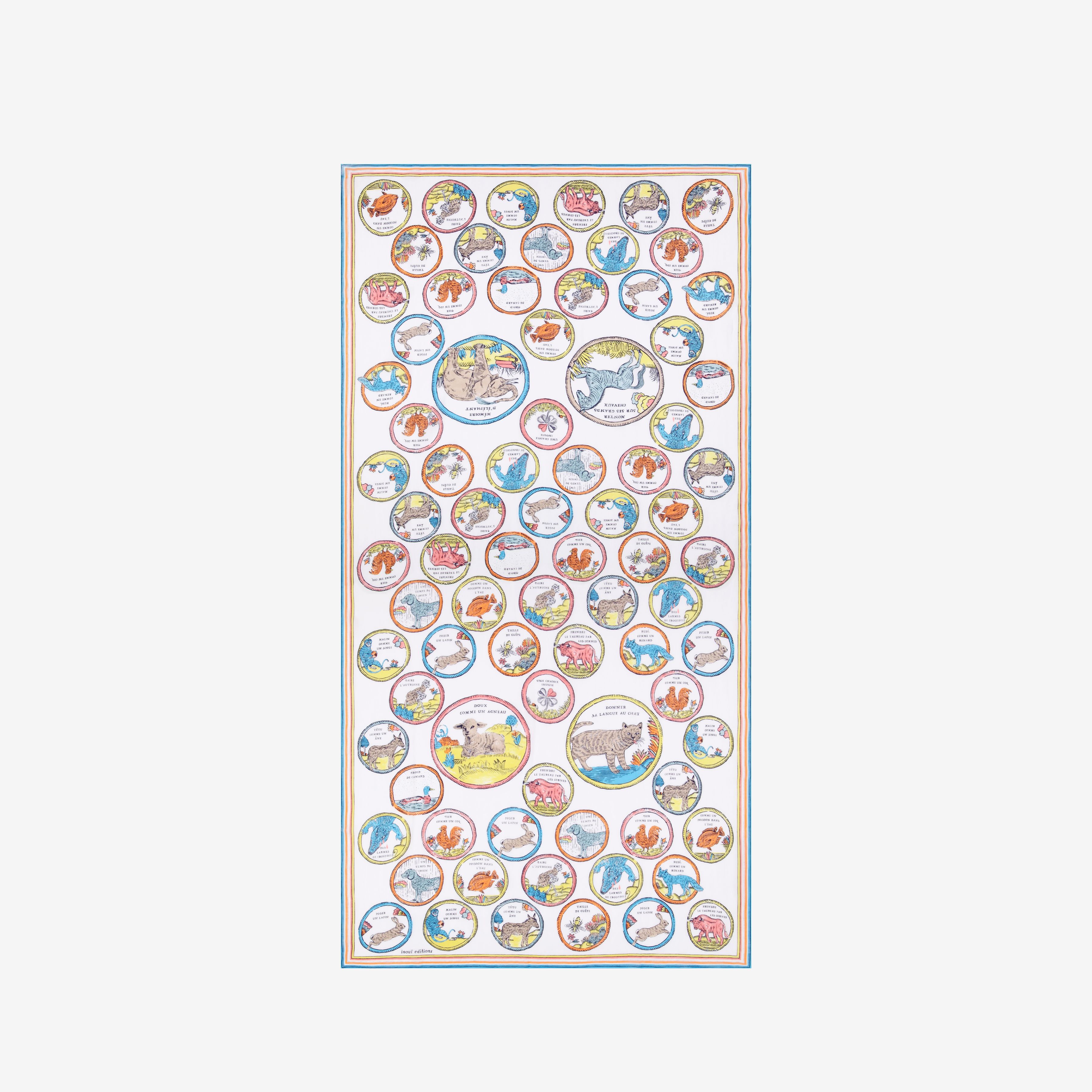 Scarf 100 - Chance Inoui - White