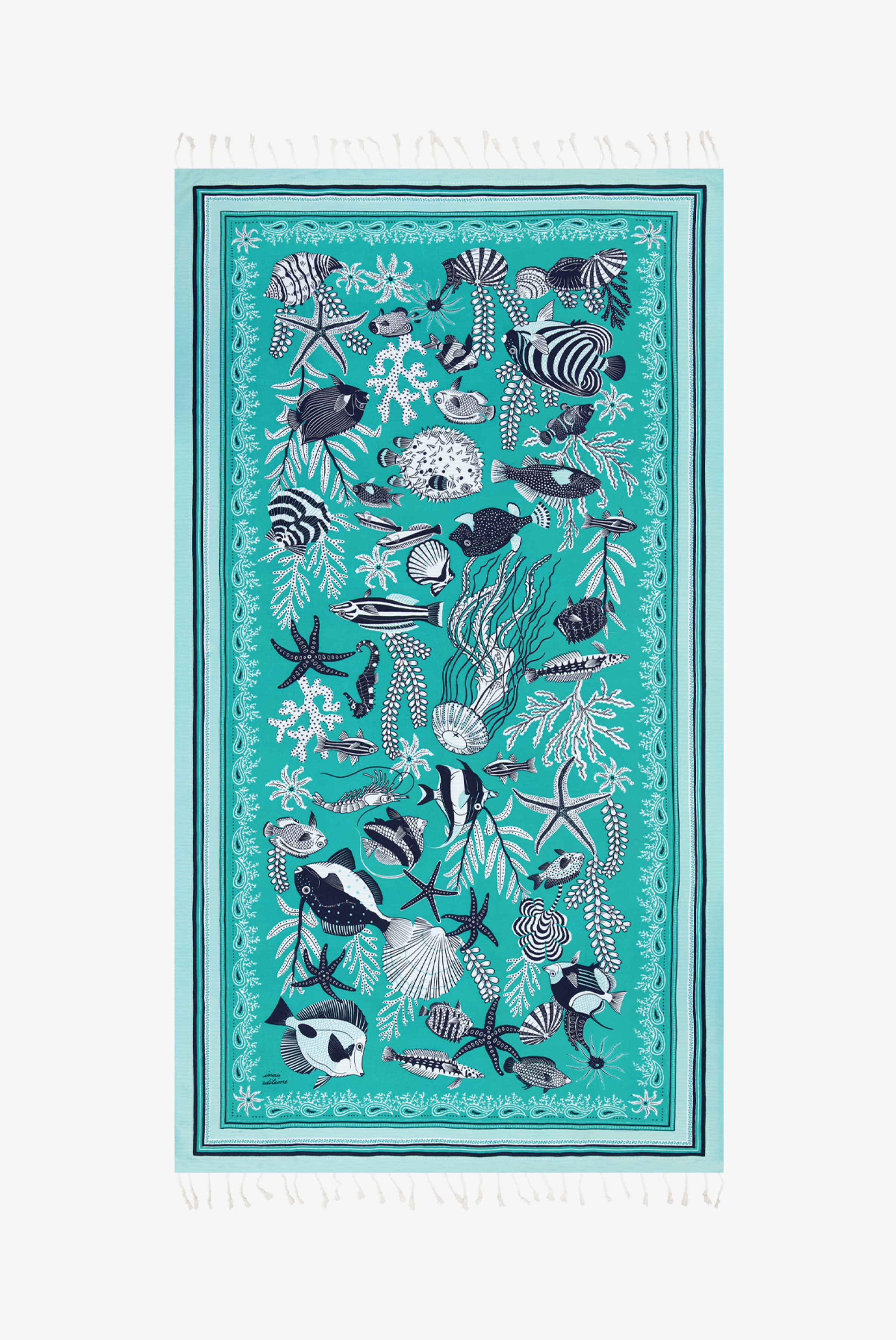 Fouta Towel 100 - Neptune - Turquoise