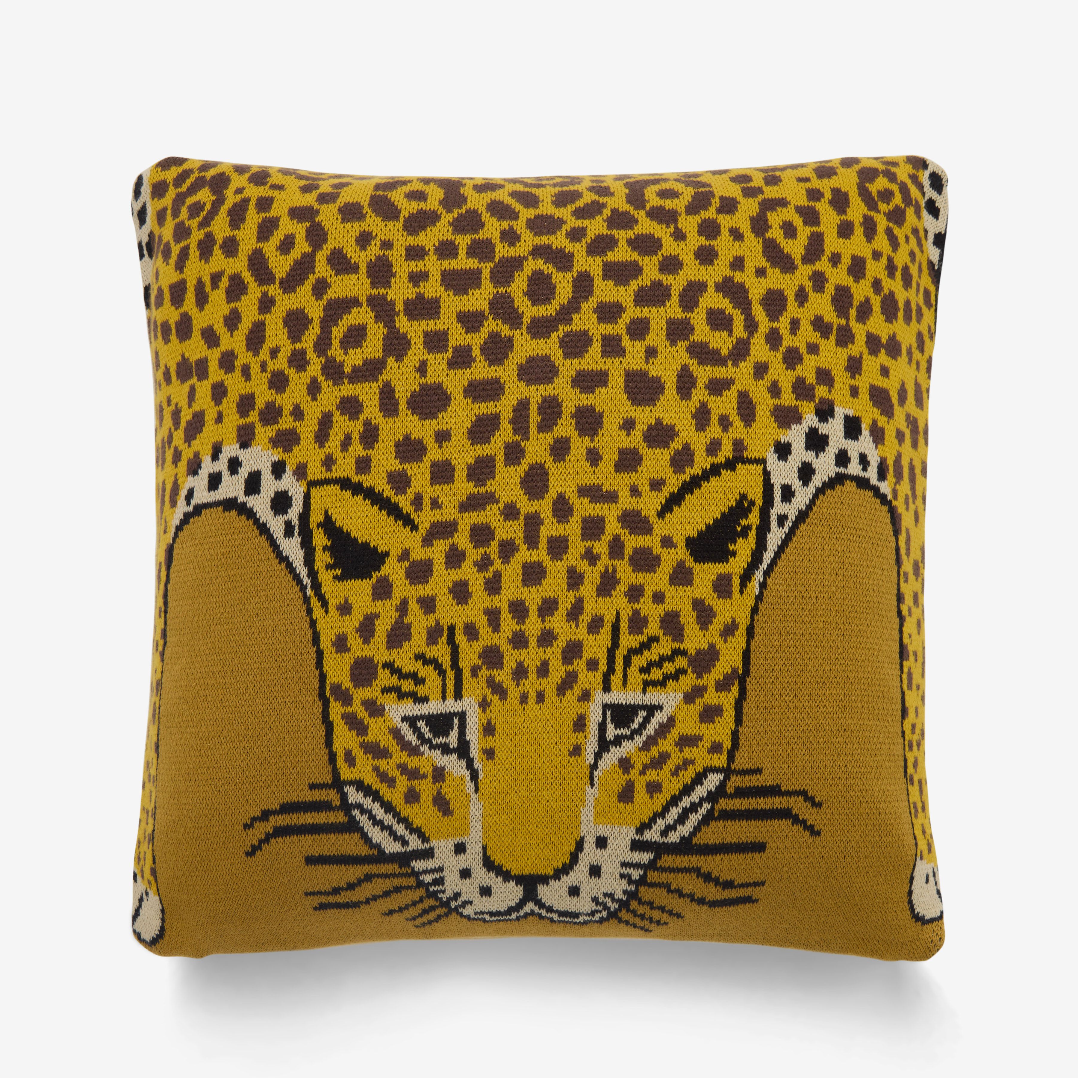 Cushion Cover 40 - Leopard - Saffron
