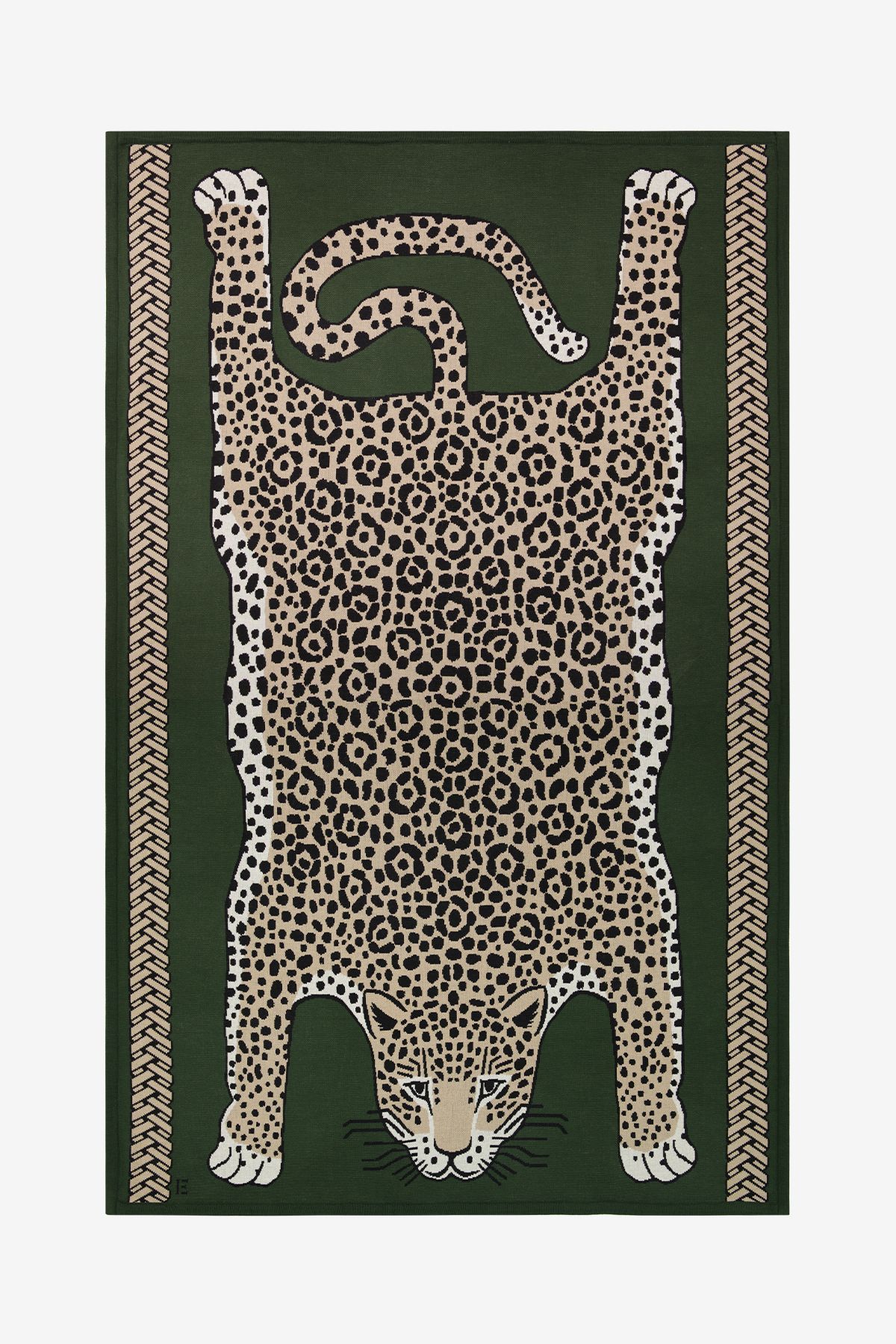 Blanket 130 - Leopard - Khaki