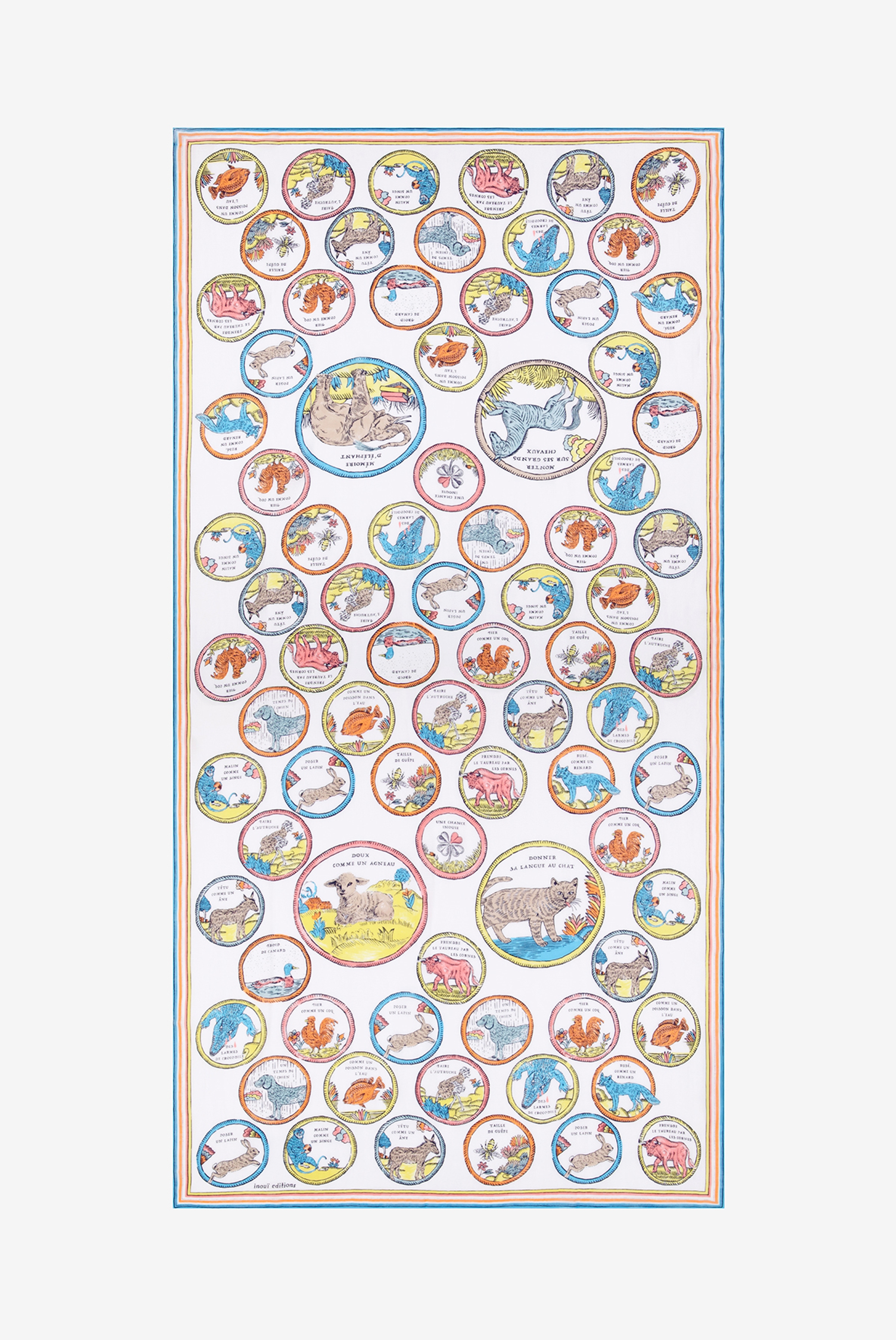 Scarf 100 - Chance Inoui - White