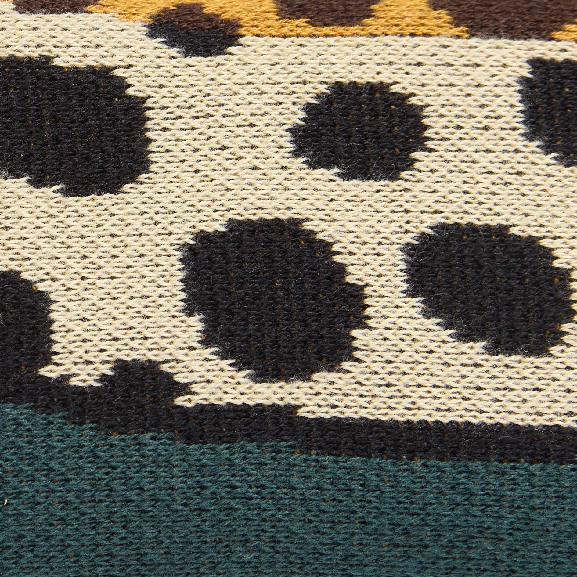 Blanket 130 - Leopard - Green