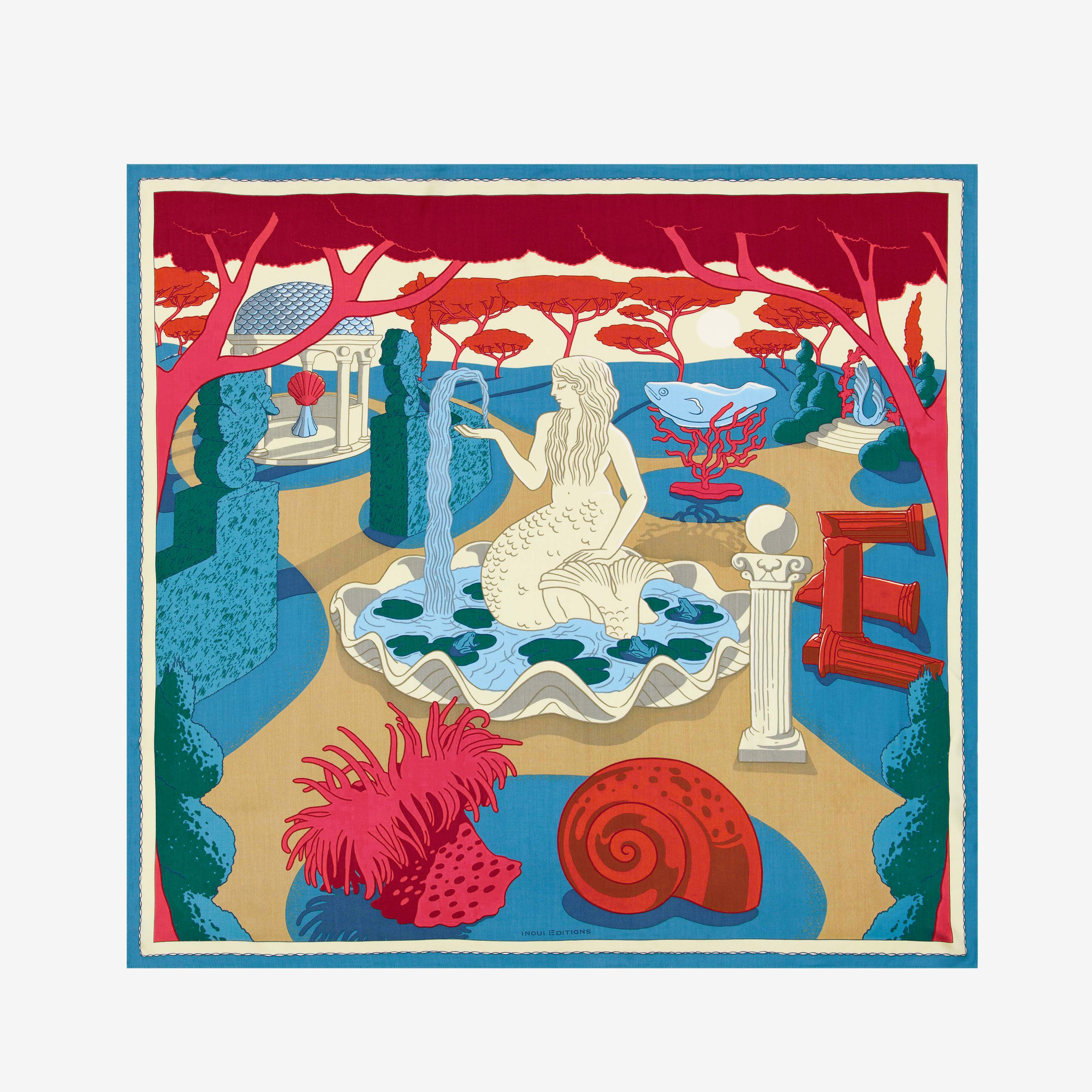 Square 100 - Jardin - Red