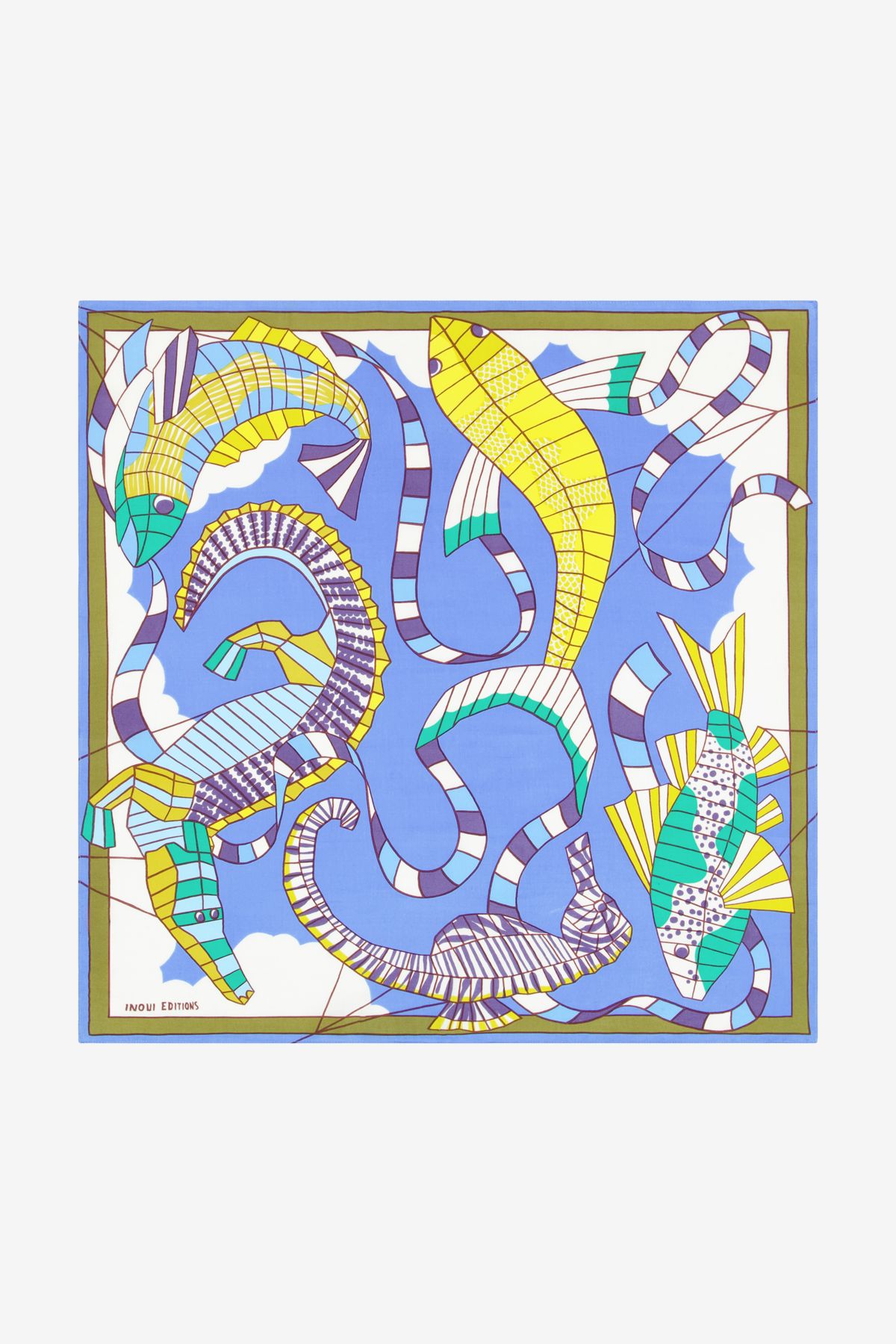 Square 65 - Cerfs Volants - Blue