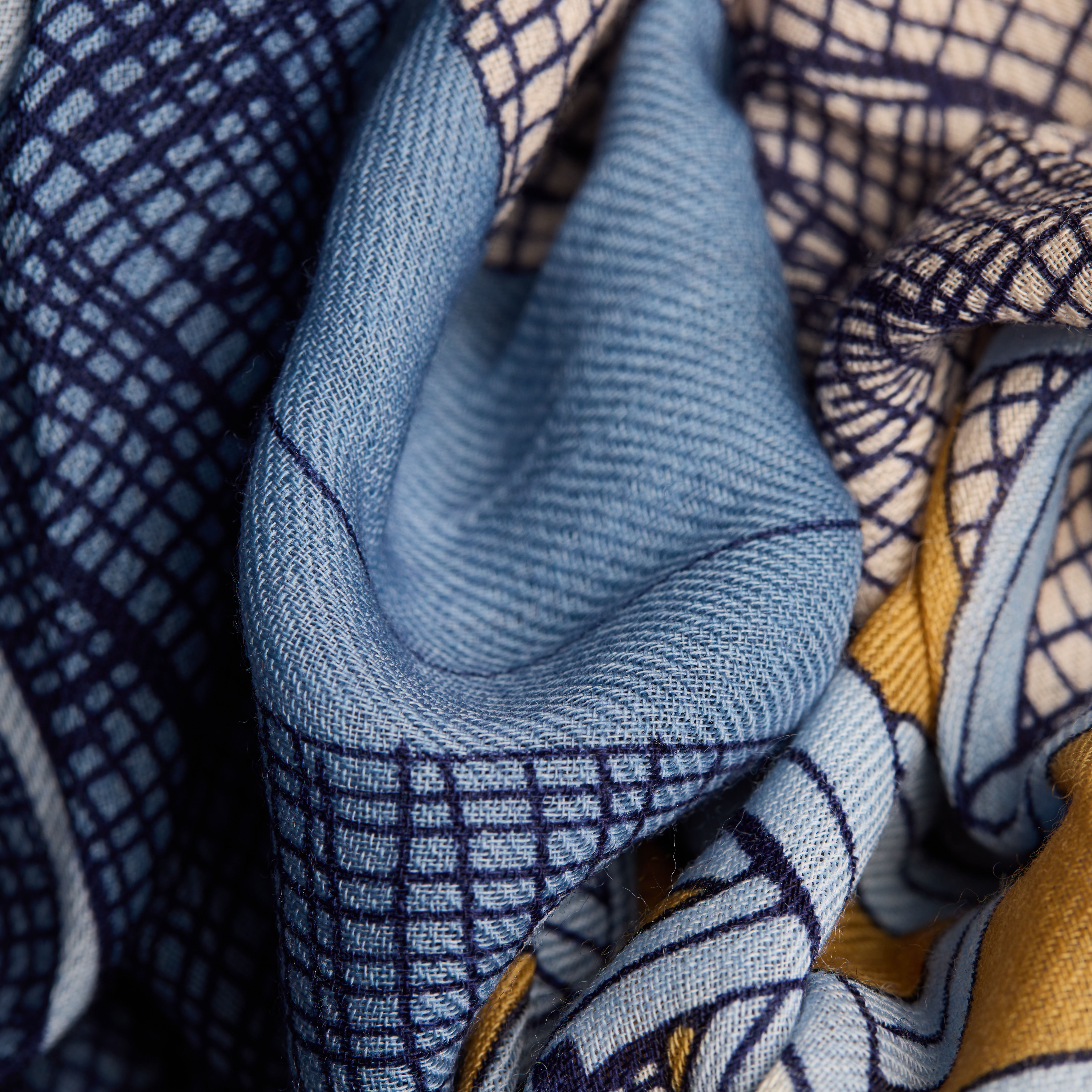 Scarf 100 - Paris - Navy