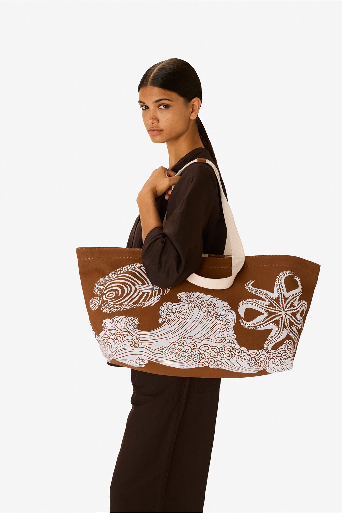 Carrier Bag - Poseidon - Brown