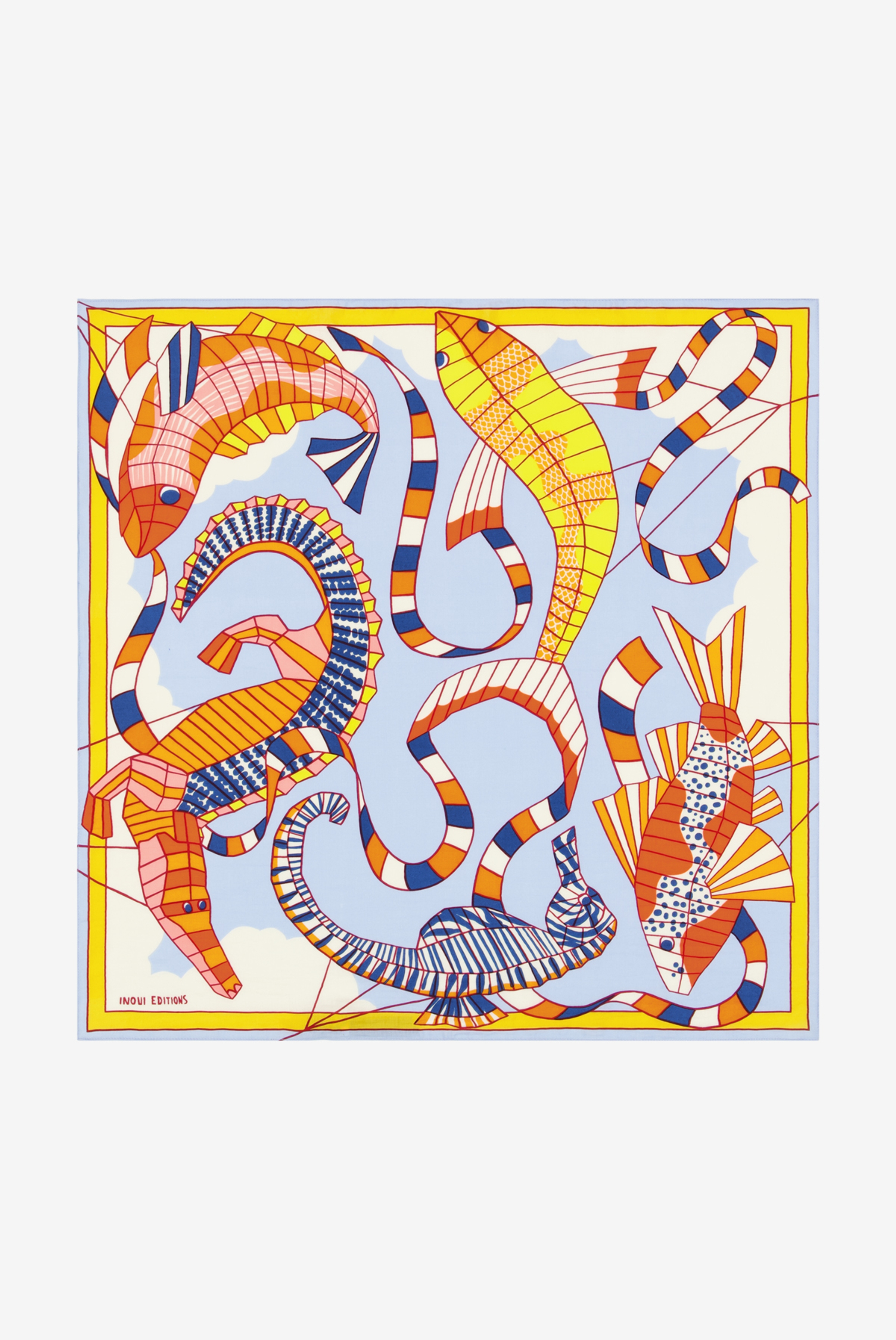Square 65 - Cerfs Volants - Orange