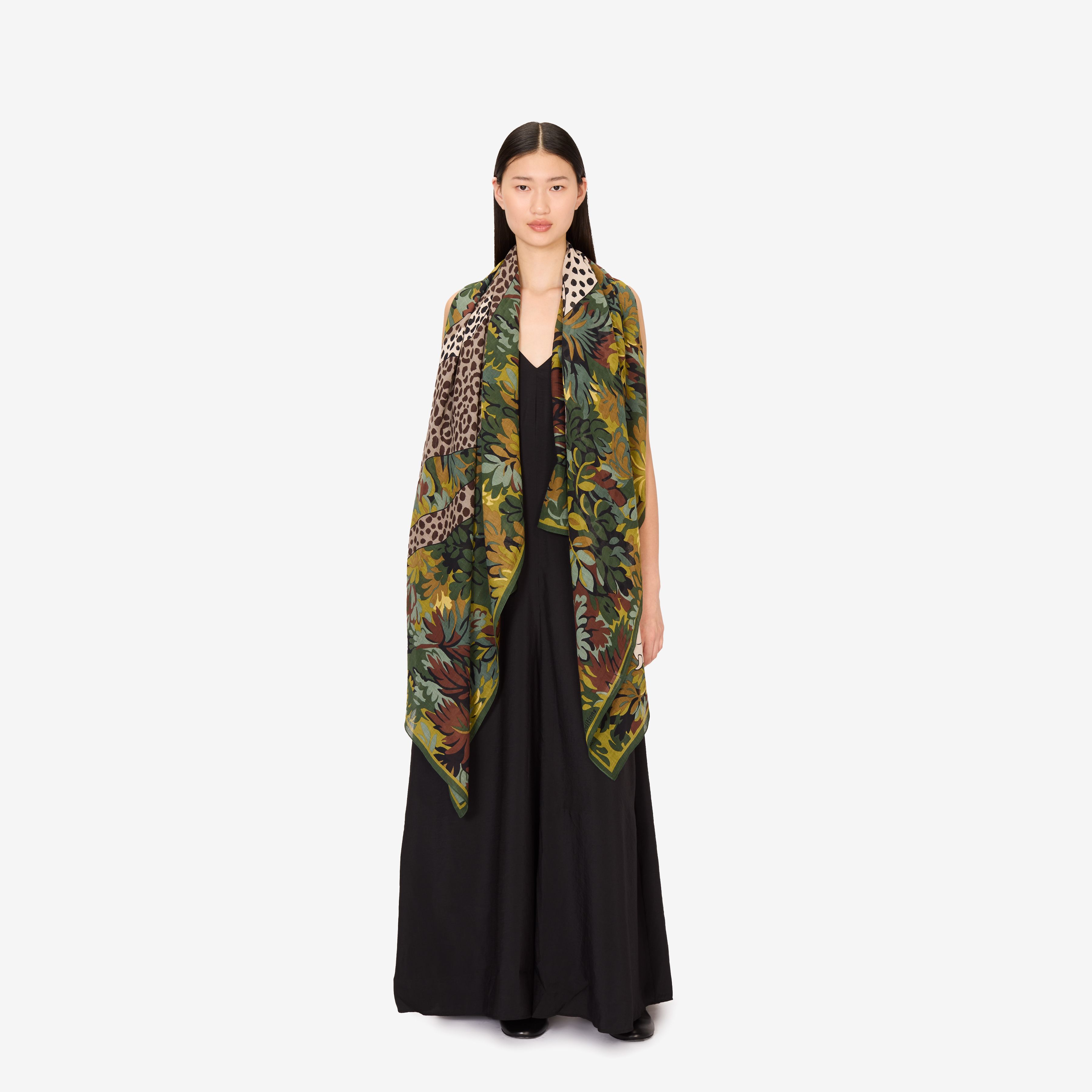 Scarf 100 - Mike - Khaki