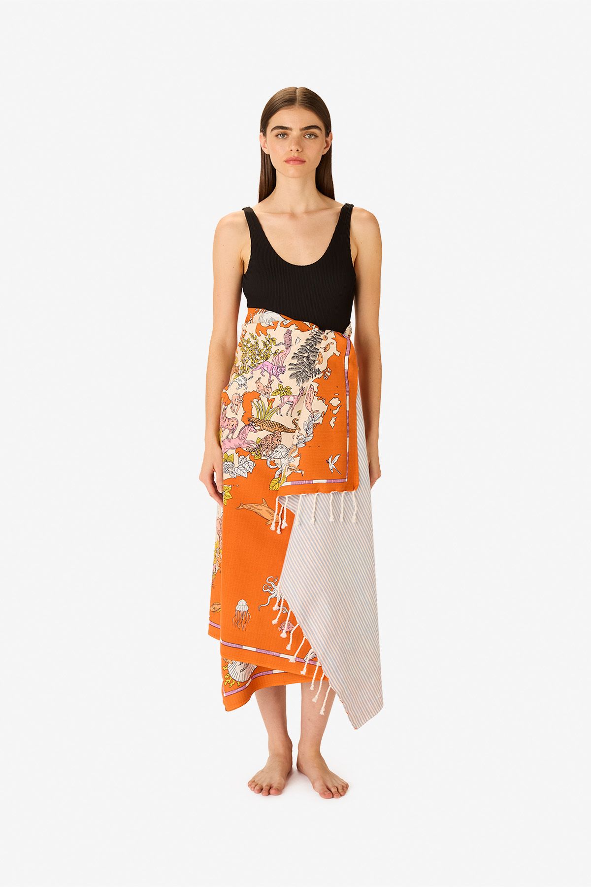 Fouta Towel 100 - Atlas - Orange