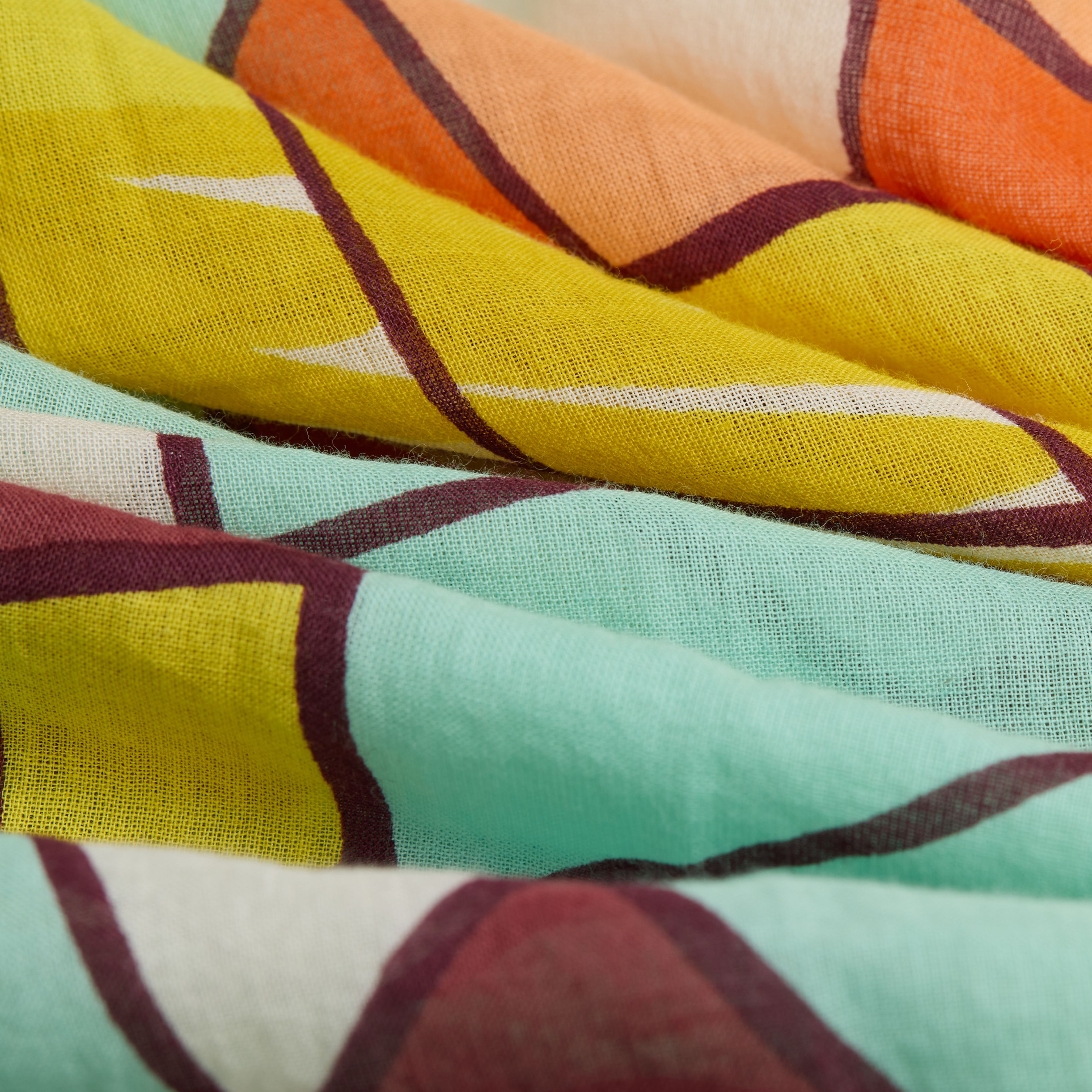 Scarf 100 - Cerfs Volants - Turquoise