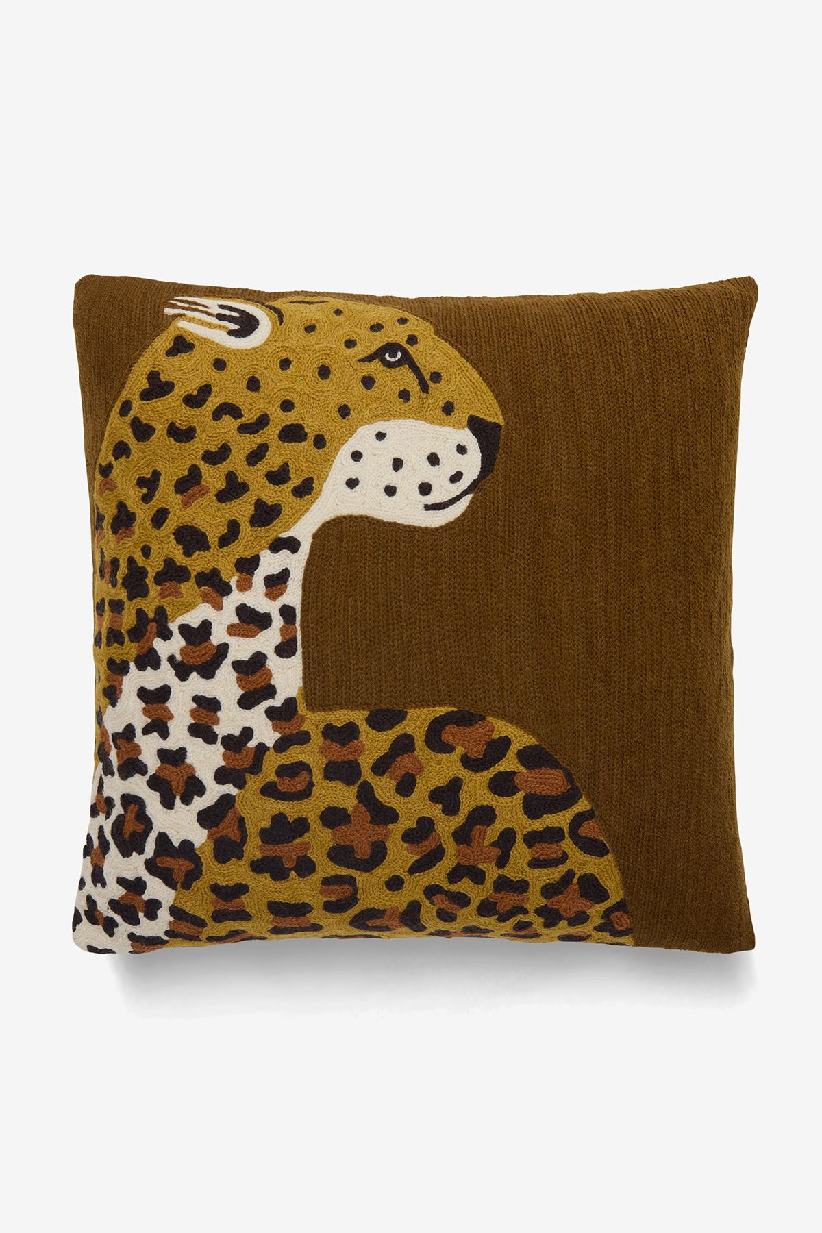 Cushion Cover 45 - Leopard - Saffron