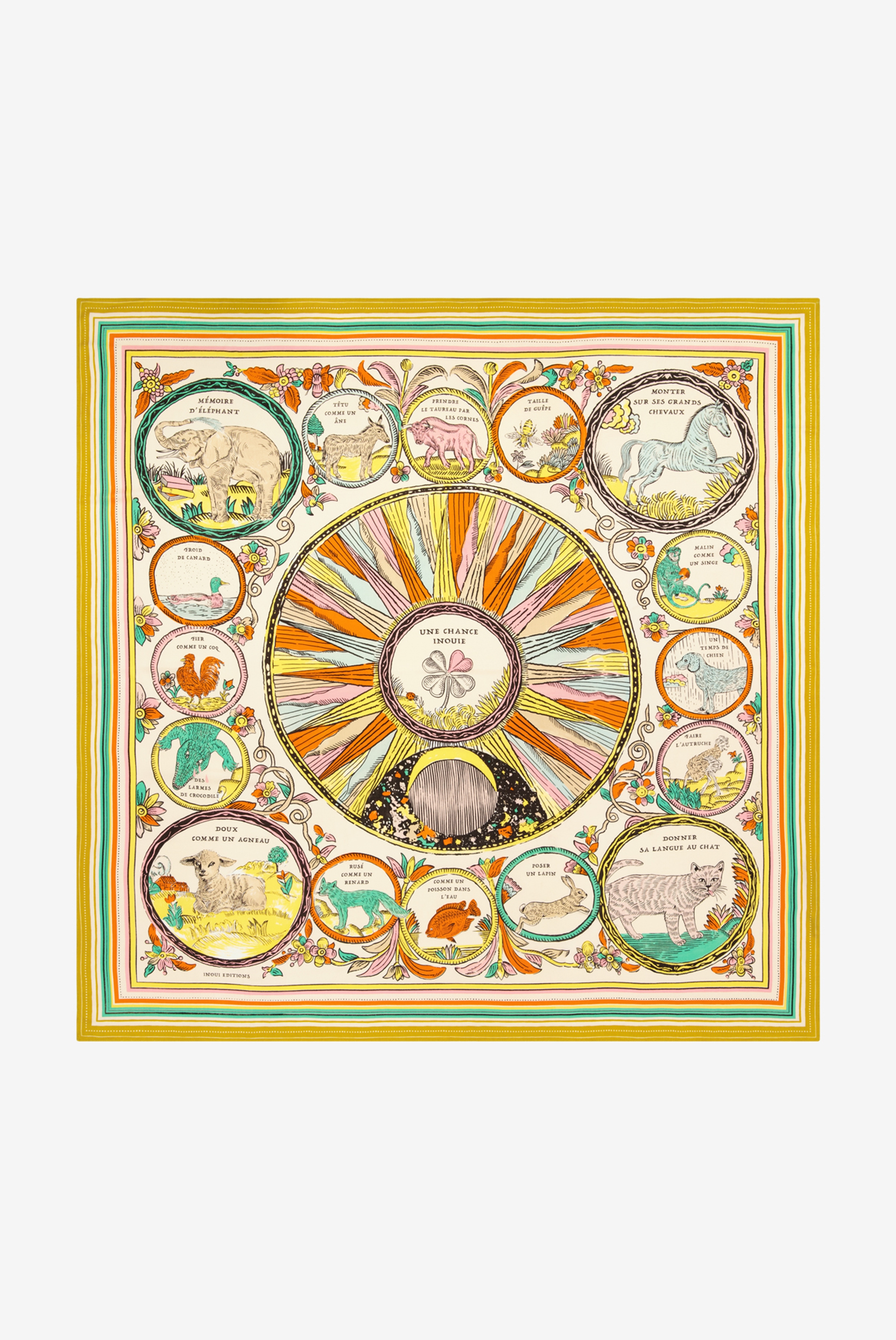 Square 130 - Chance Inoui - Multicolor