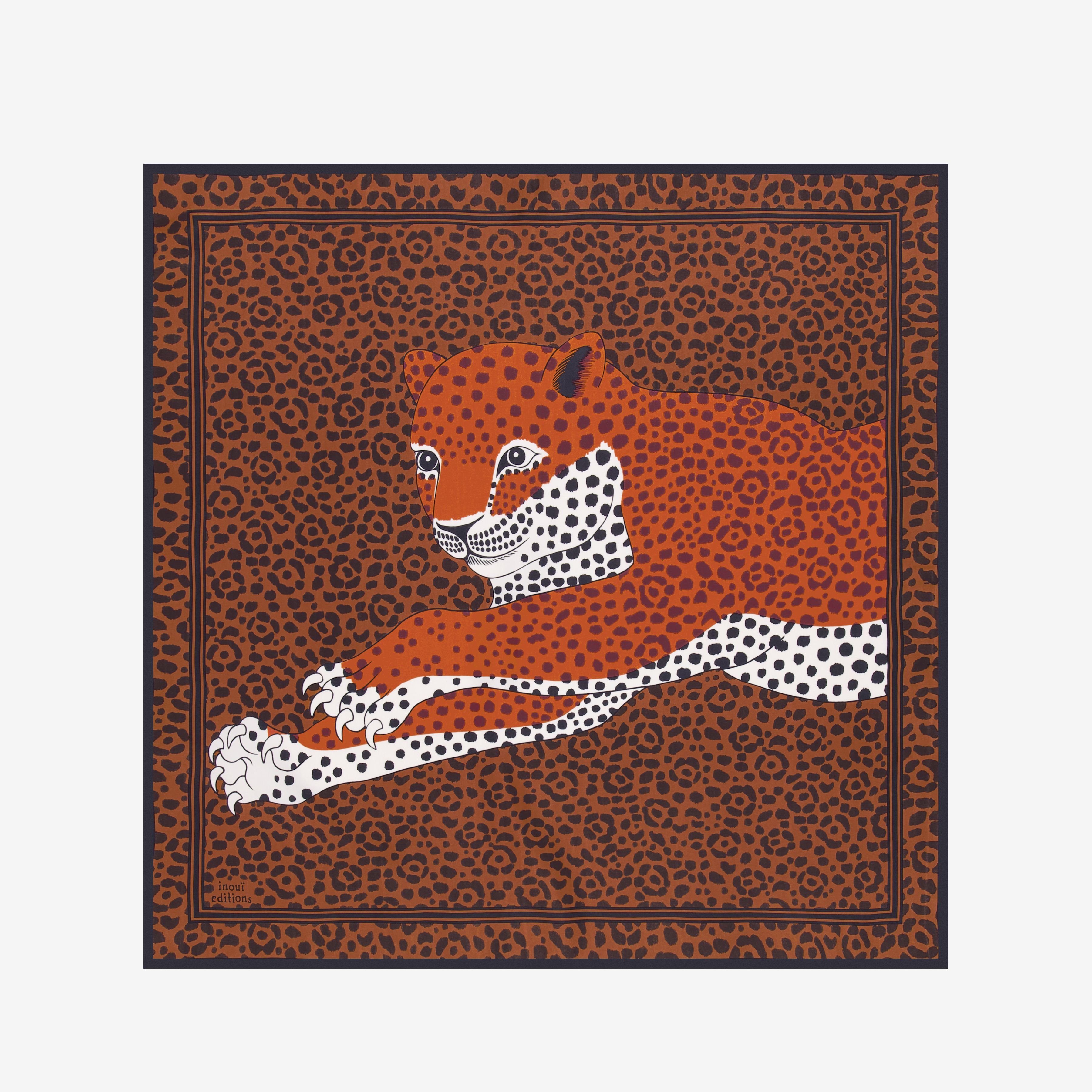 Square 65 - Felis - Burgundy